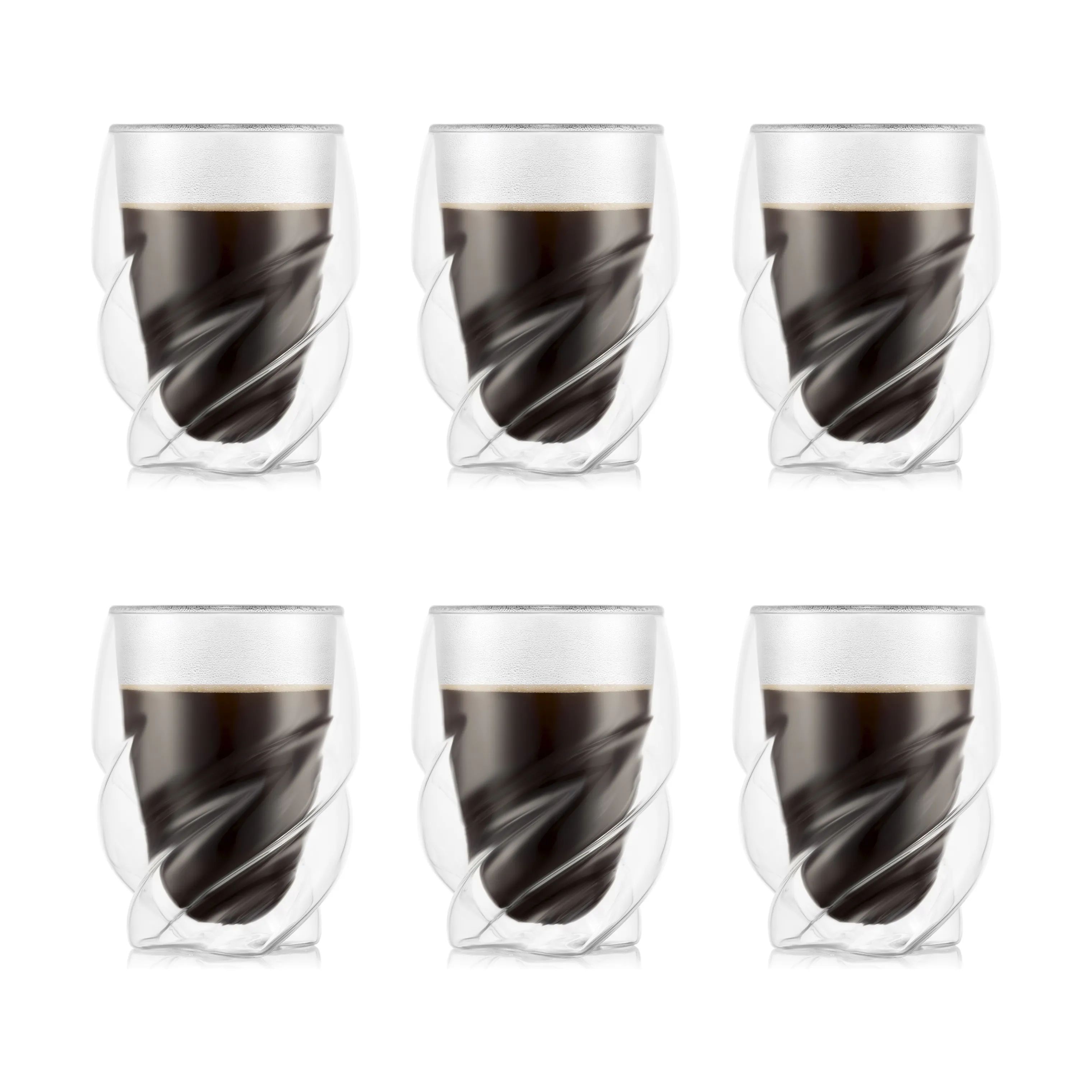 Bodum Vandglas Pavina Paris Vandglas - 6 stk. i Klar, 1