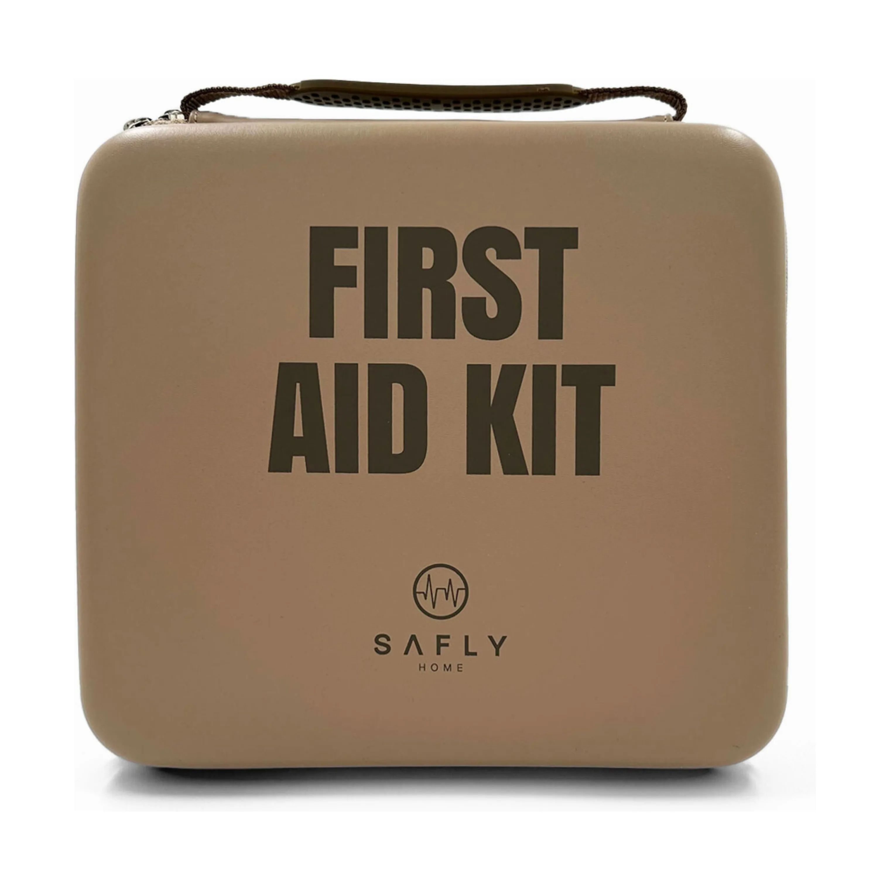 Safly Rengøringsmidler Home Førstehjælpskasse i Beige, H8,4 x L28 cm, 1