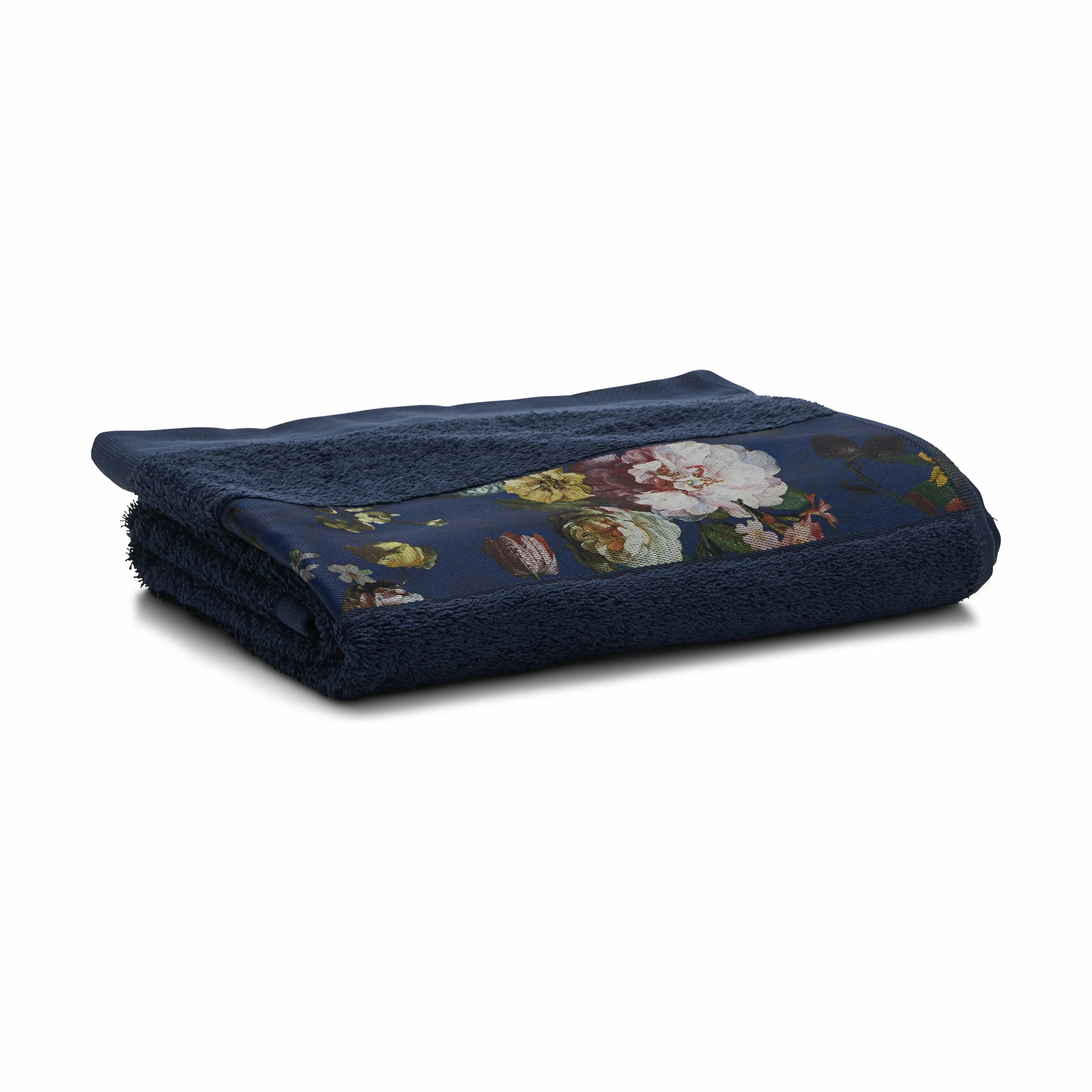 Essenza Håndklæder Fleur Håndklæde i Blue, B60 x L110 cm, 1