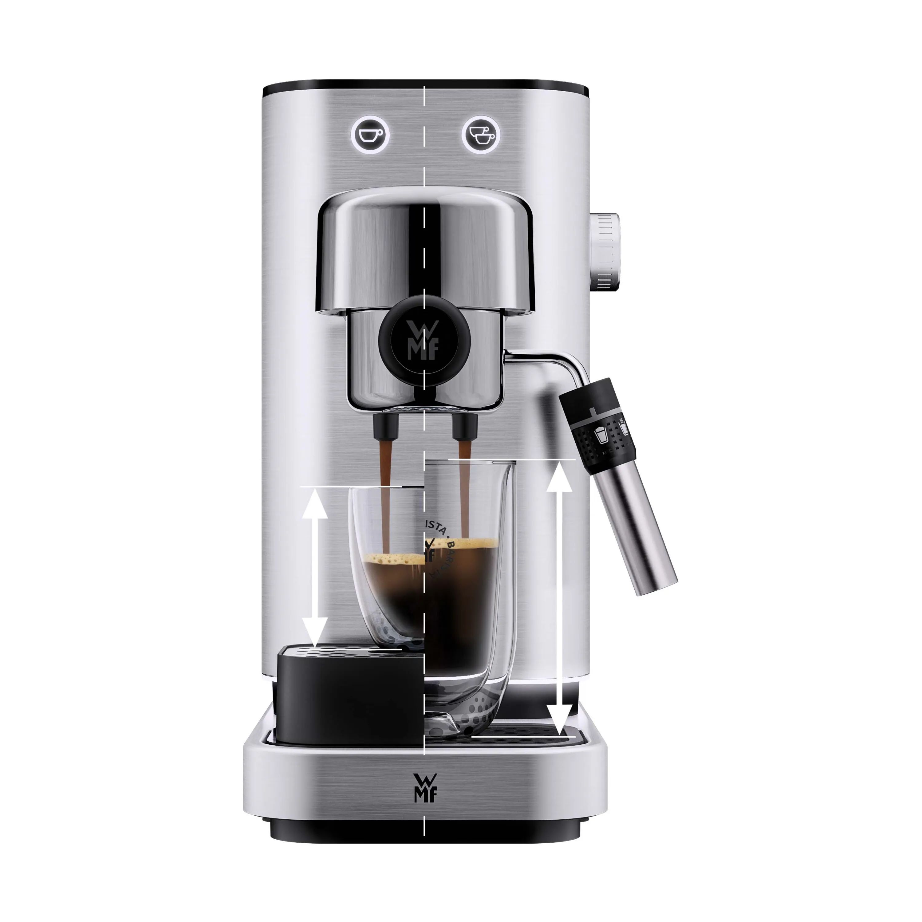 WMF Espressomaskiner Lumero Espressomaskine i Sølvfarvet, 11