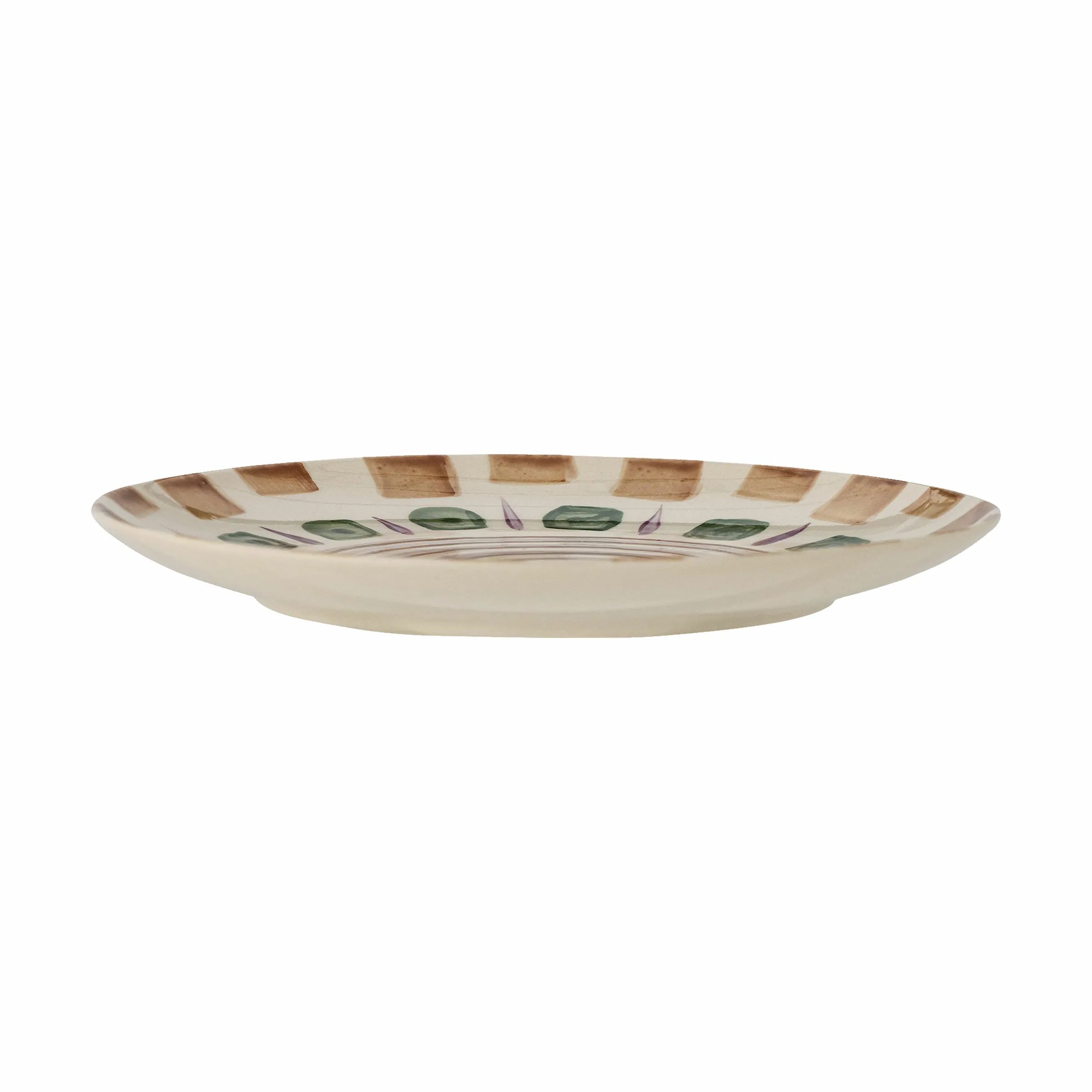 Bloomingville Frokosttallerkener Shama Tallerken i Grøn, 20,5 cm, 3