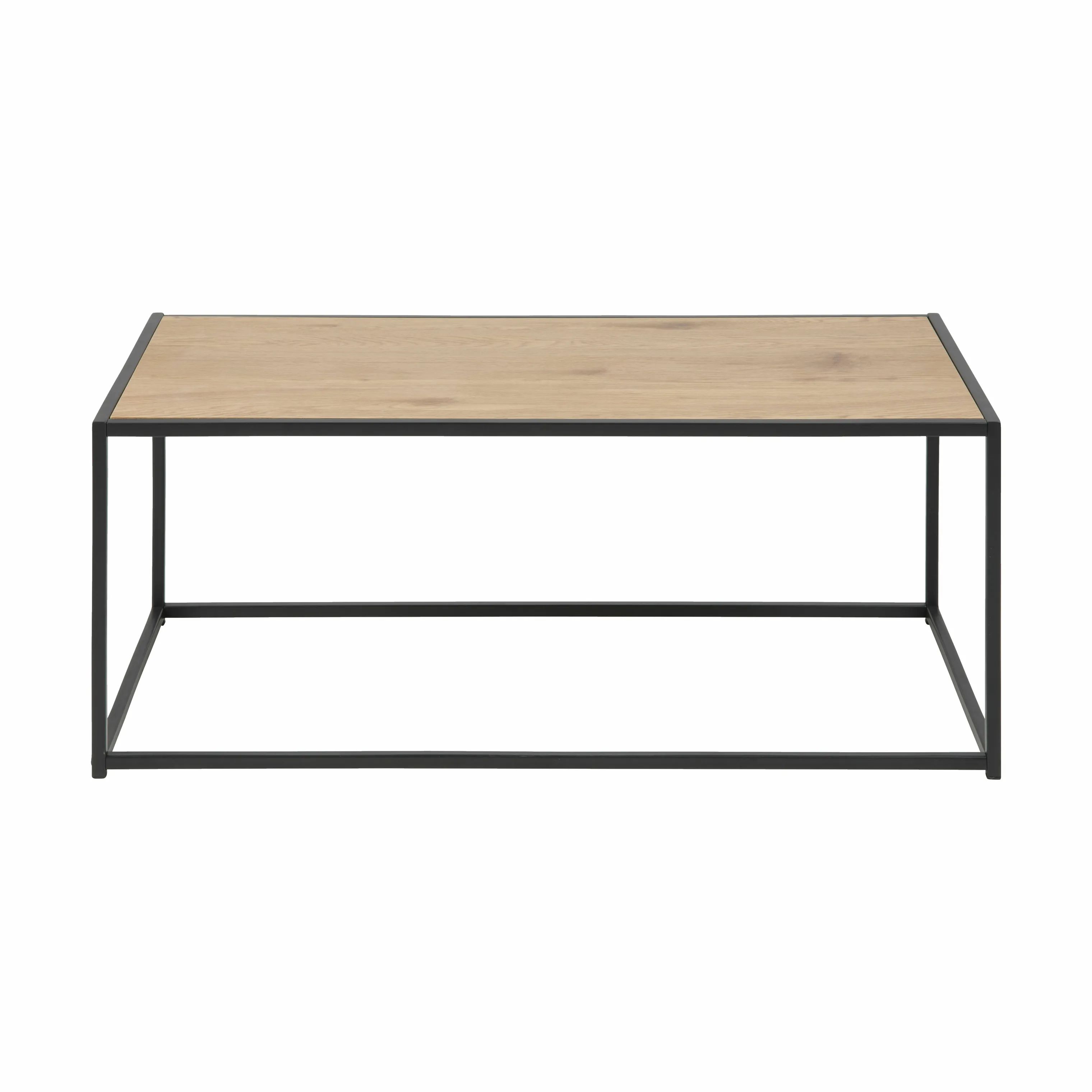 CASA Living Sofaborde Seaford Sofabord i vild eg/mat sort, 4
