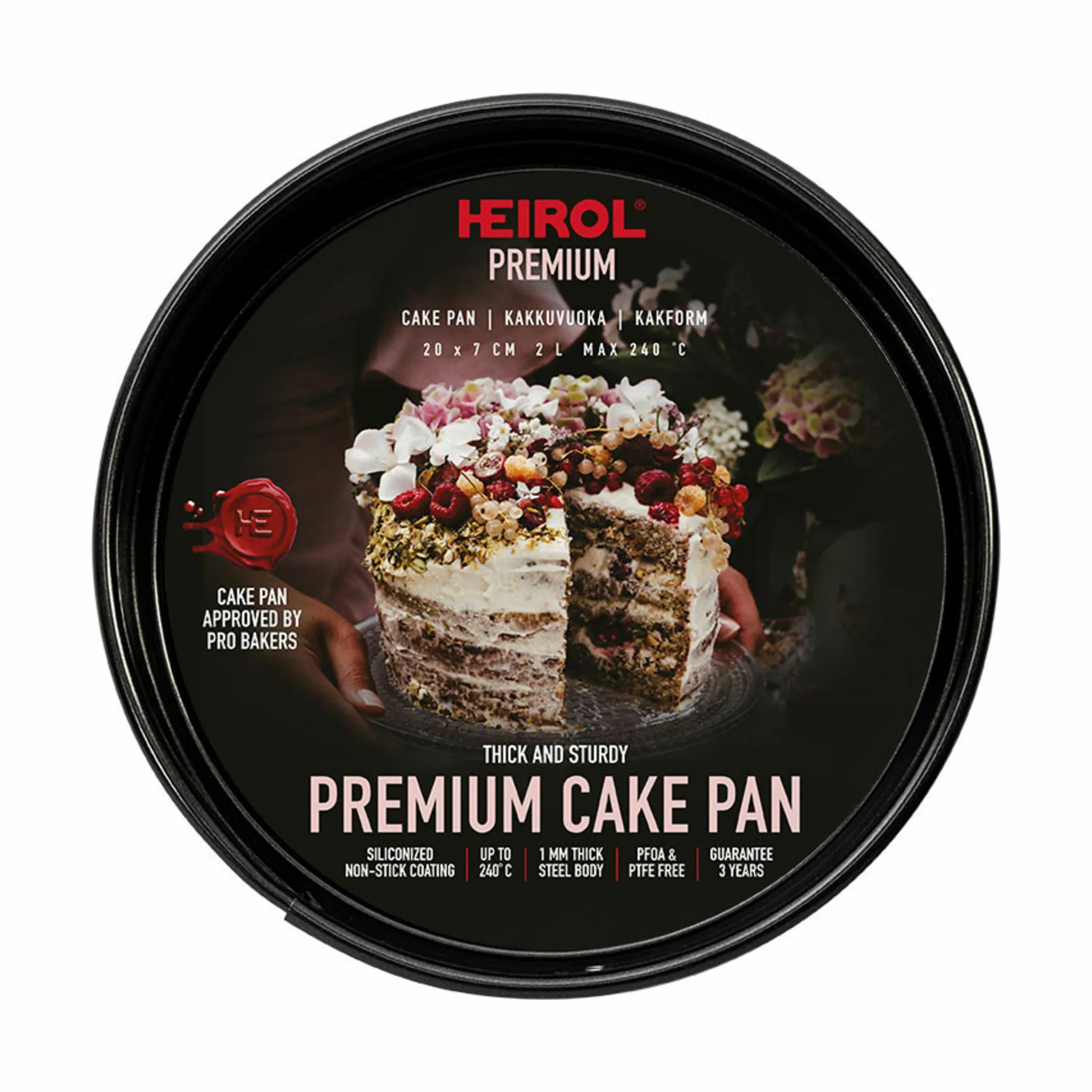Heirol Springforme Pro Springform i 20 cm, 3