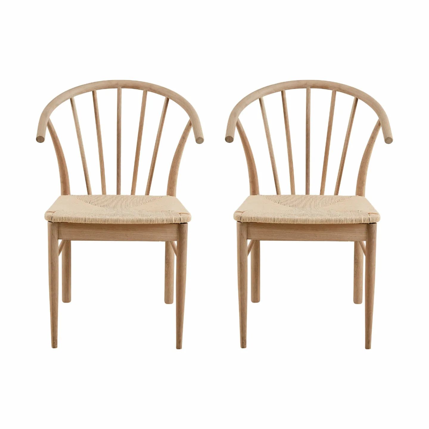 CASA Living Spisebordsstole Cassandra Spisebordsstol - 2 stk. i off white/hvid, 1
