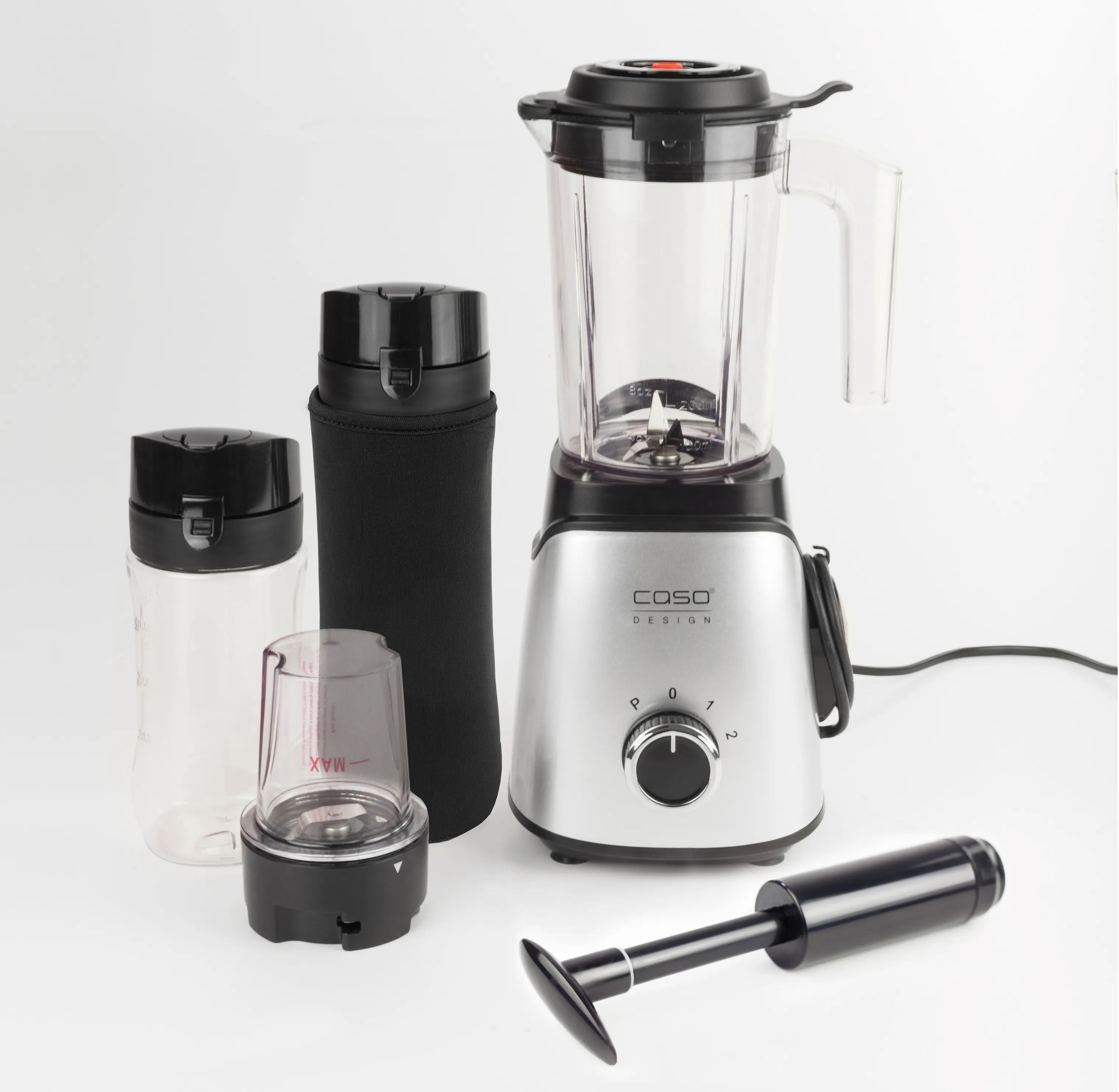 Caso Smoothieblendere Vakuumblender VacuServe B300 i Stål, 2