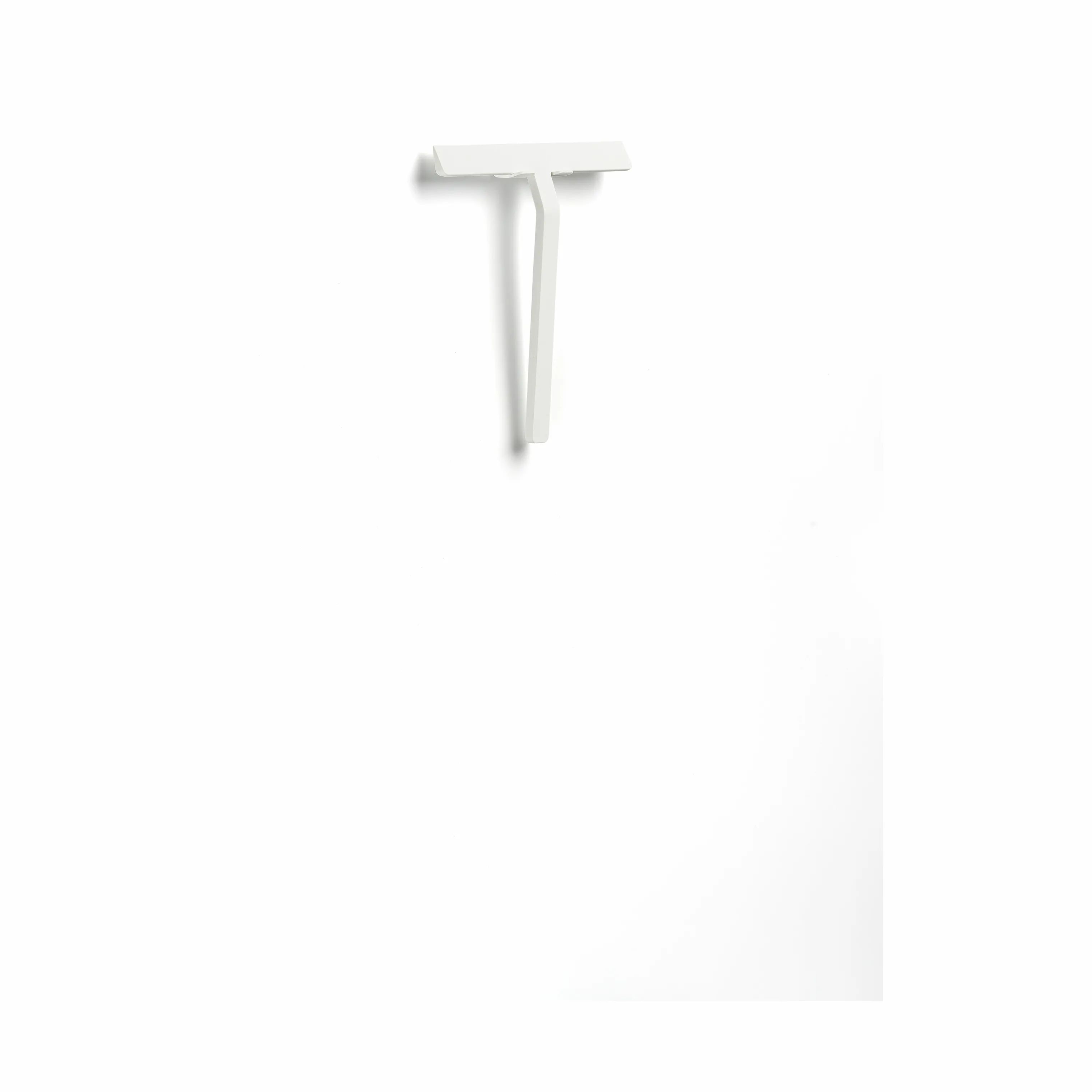 Zone Tilbehør til bad Rim Bruseskraber m. holder i Hvid, 23 cm, 2