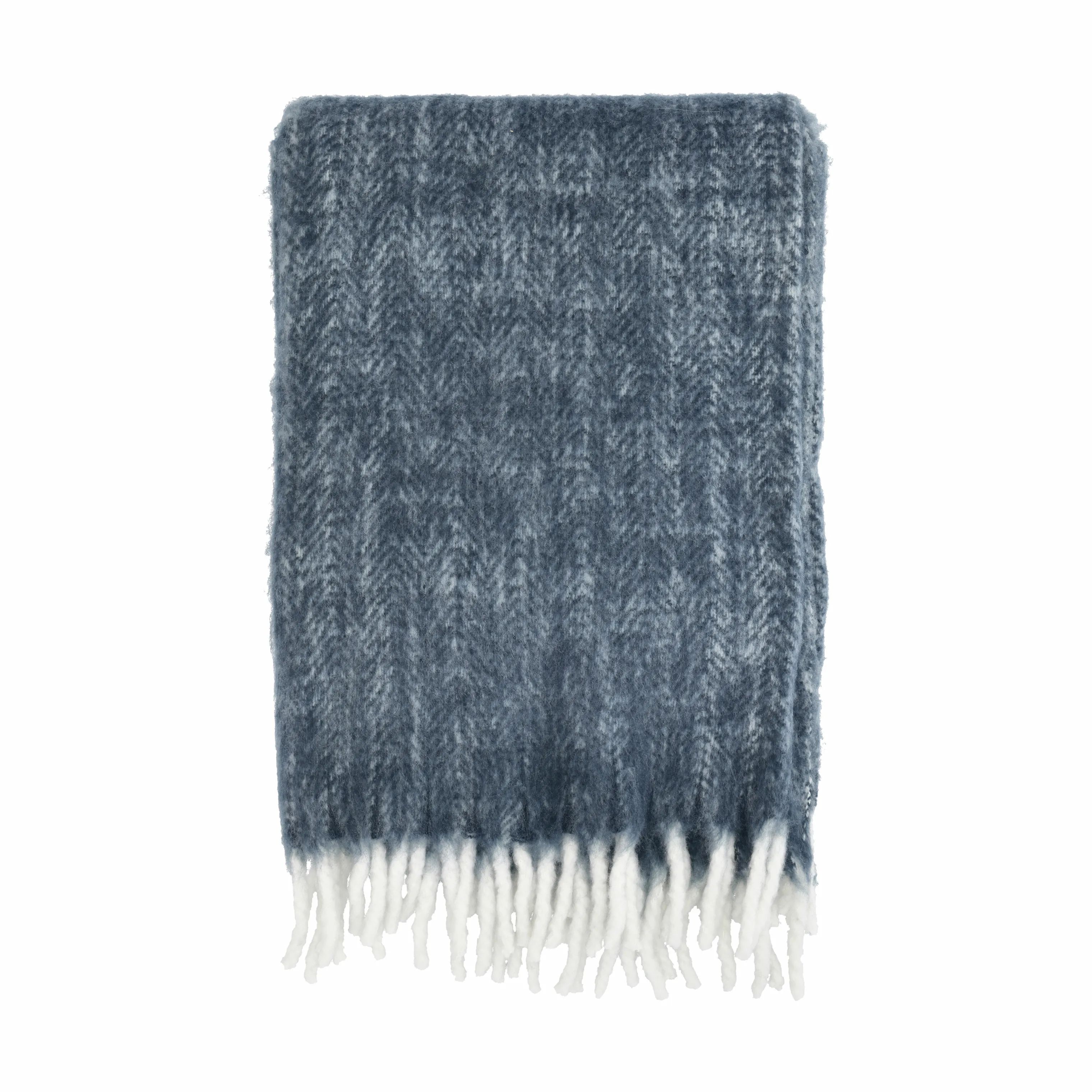 Södahl Plaider Brushed Plaid i Indigo, 1