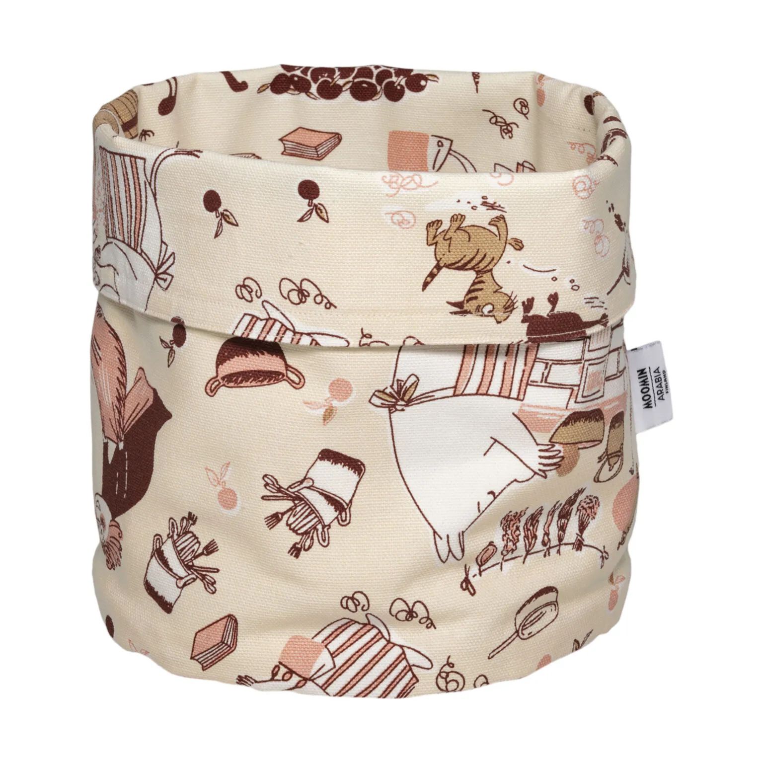 Moomin Arabia Kurve Love Arabia Køkken Opbevaringskurv i Multifarvet, 21 cm, 1