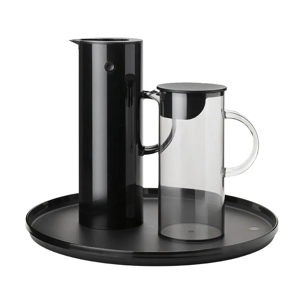 Stelton Termokander EM77 Serveringssæt- 3 dele i sort, 1