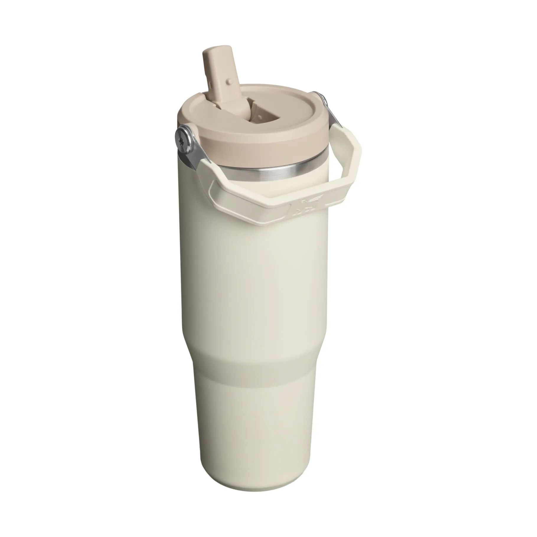 Stanley To go kopper Iceflow Flip Straw Tumbler i Creme, 0.89 L, 2