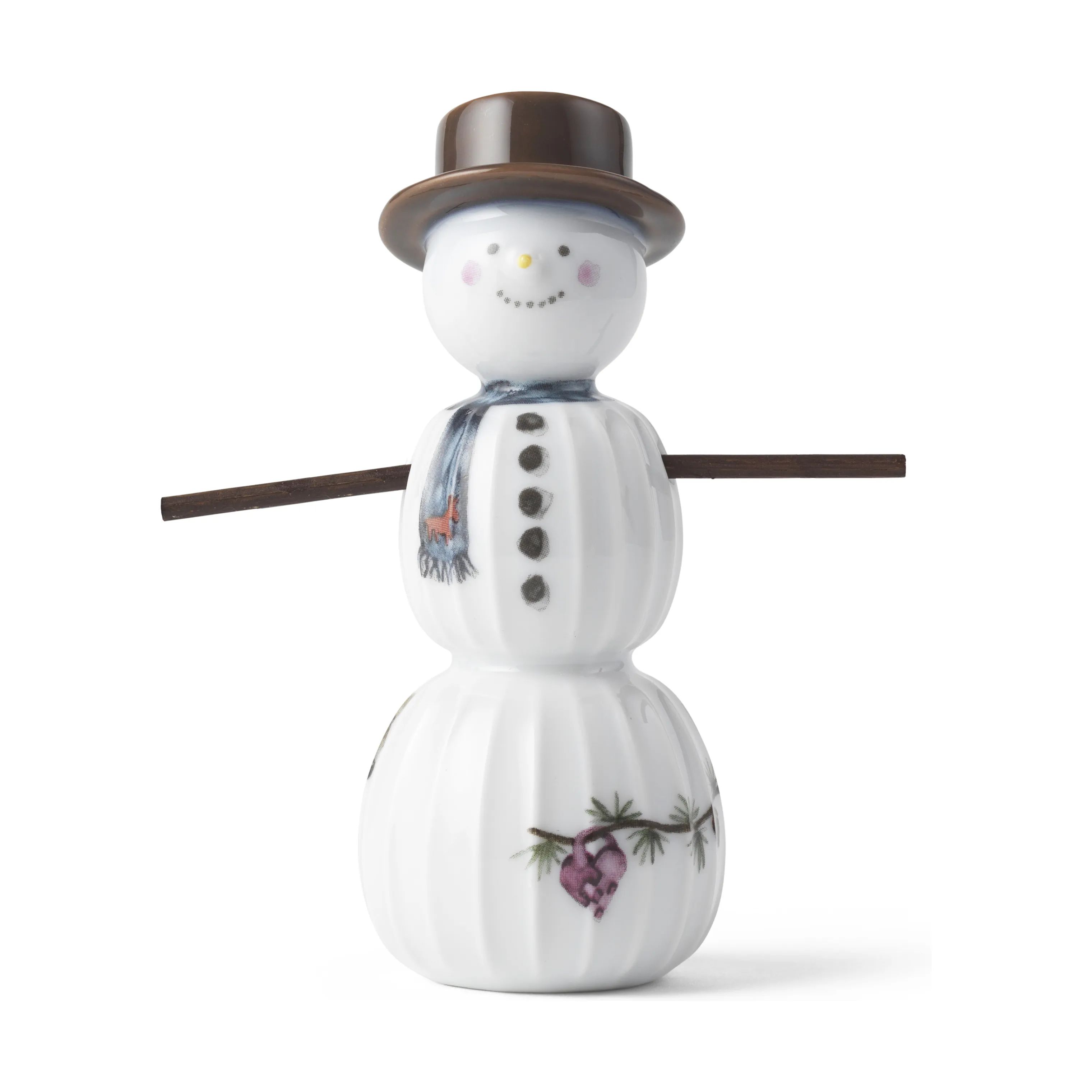 Kähler Julefigurer Hammershøi Jul Snemand i 11,5 cm, 1