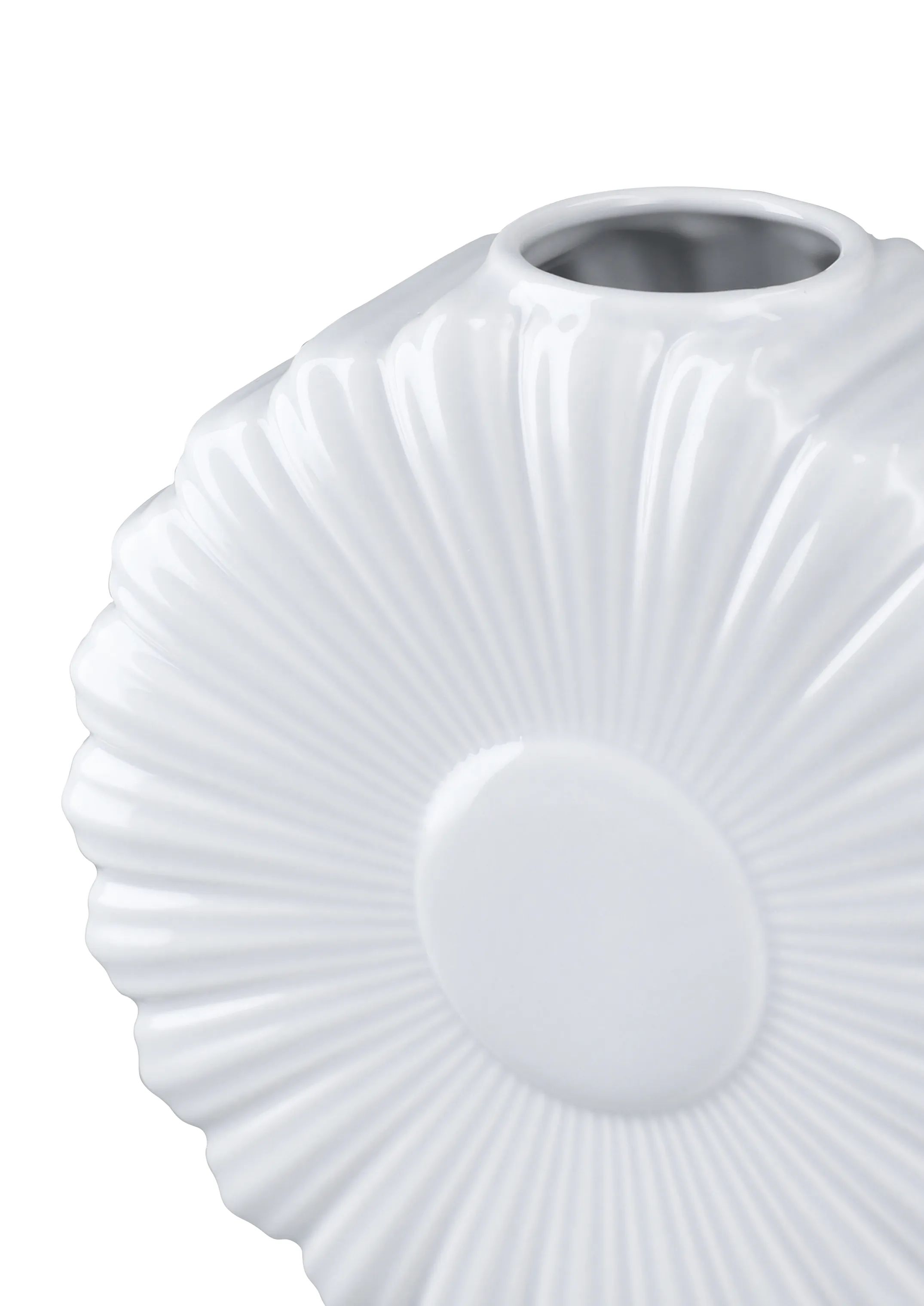 Lyngby Porcelæn Vaser Flower Vase - Marguerit i Hvid, 6