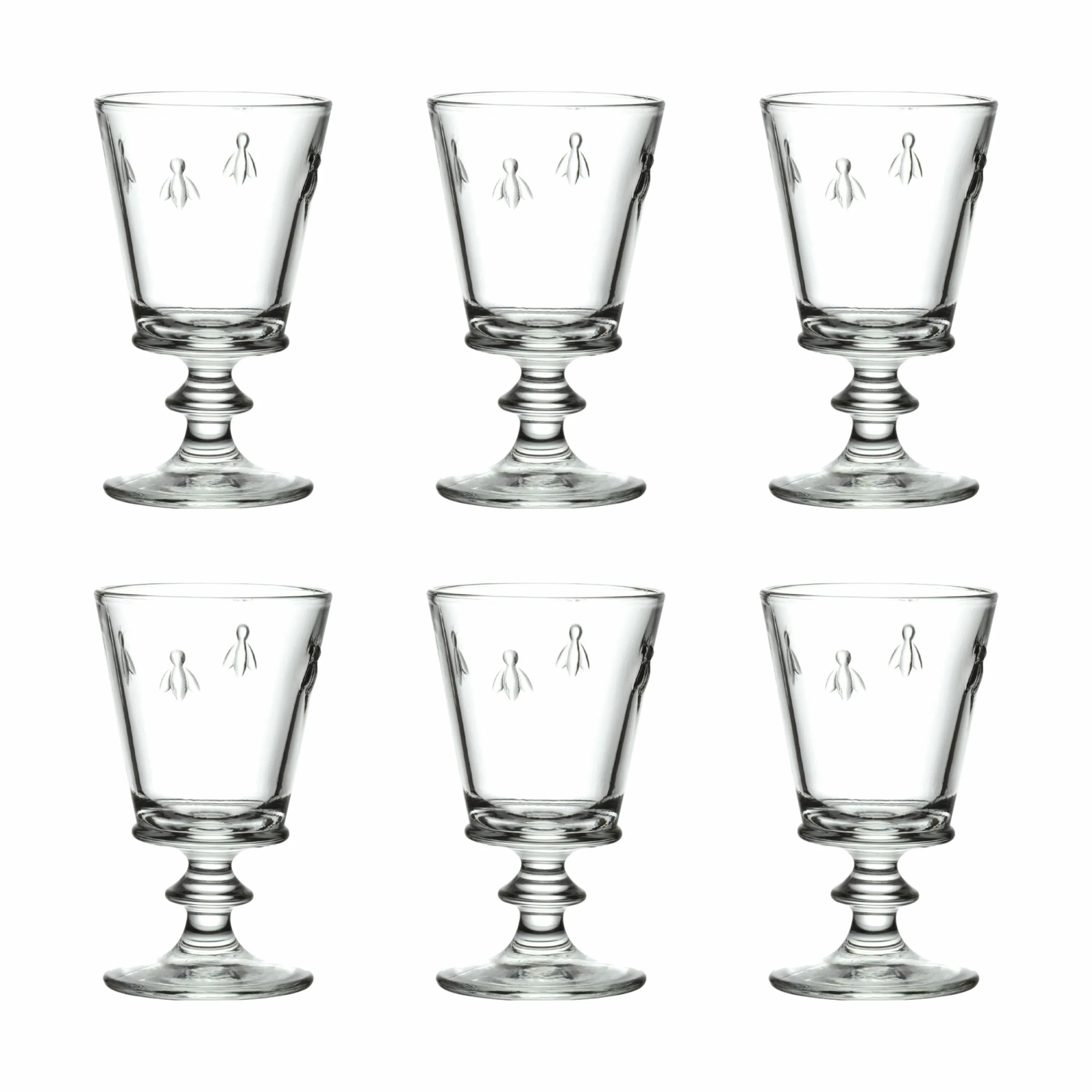 La Rochère Rødvinsglas Abeille Abielle Vinglas - 6 stk. i klar, 24 cl, 1