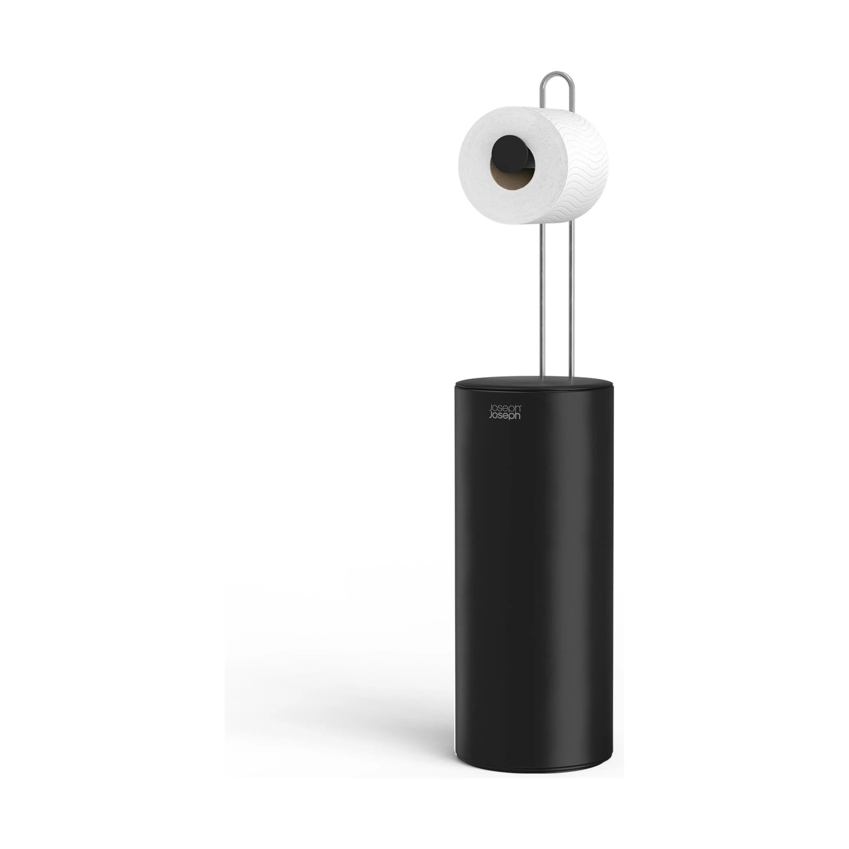 Joseph Joseph Toiletbørster EasyStore™ Toiletpapirsholder i Black, 4