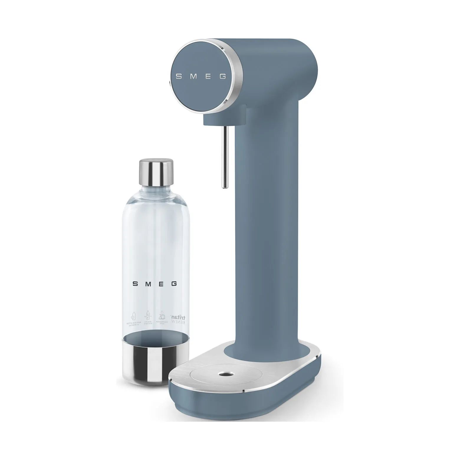 Smeg Sodavandsmaskiner Collezione Kulsyremaskine i Storm Blue, 1