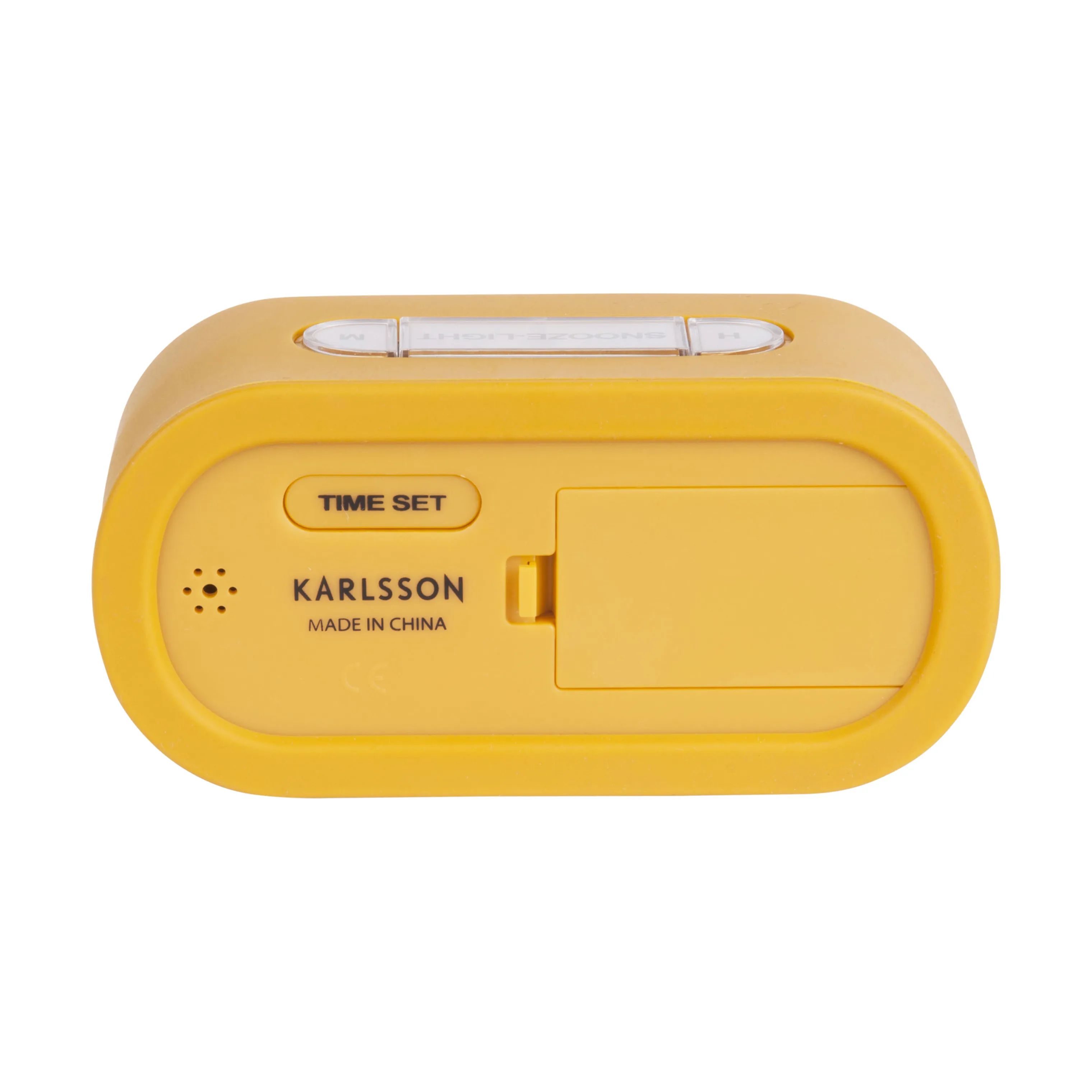 Karlsson Vækkeure Gummy Vækkeur i Gul, 3