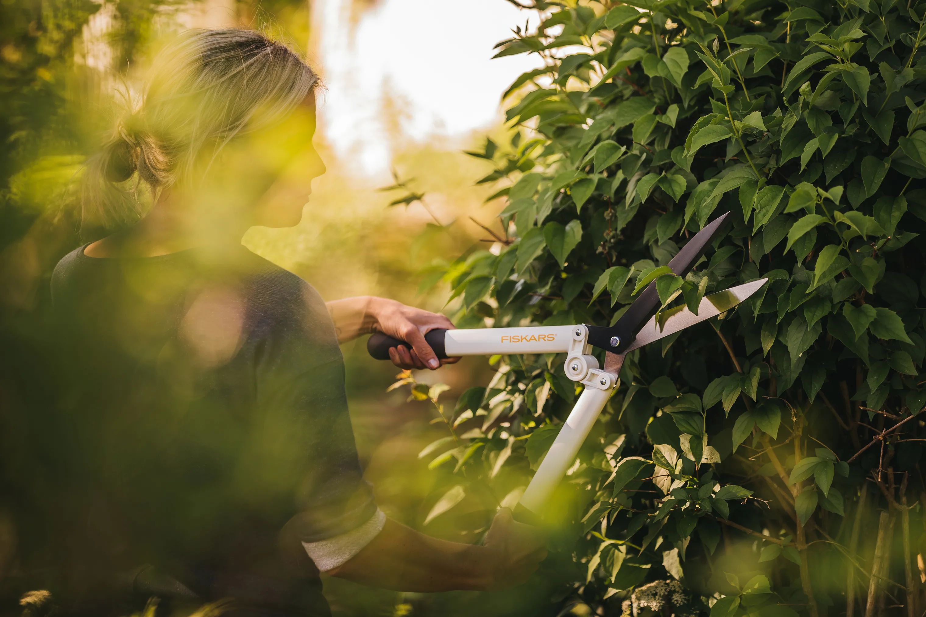 Fiskars Garden Haveredskaber White Hækkesaks i Hvid, 2