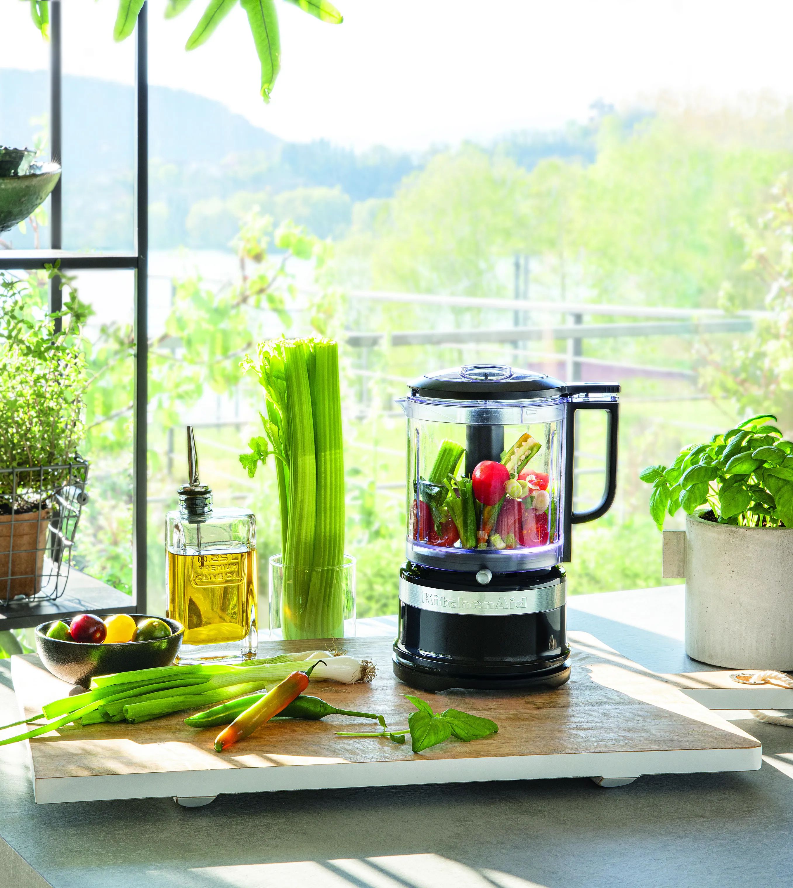 KitchenAid Minihakkere Classic Minihakker 5KFC0516EOB i Onyx Black, 2