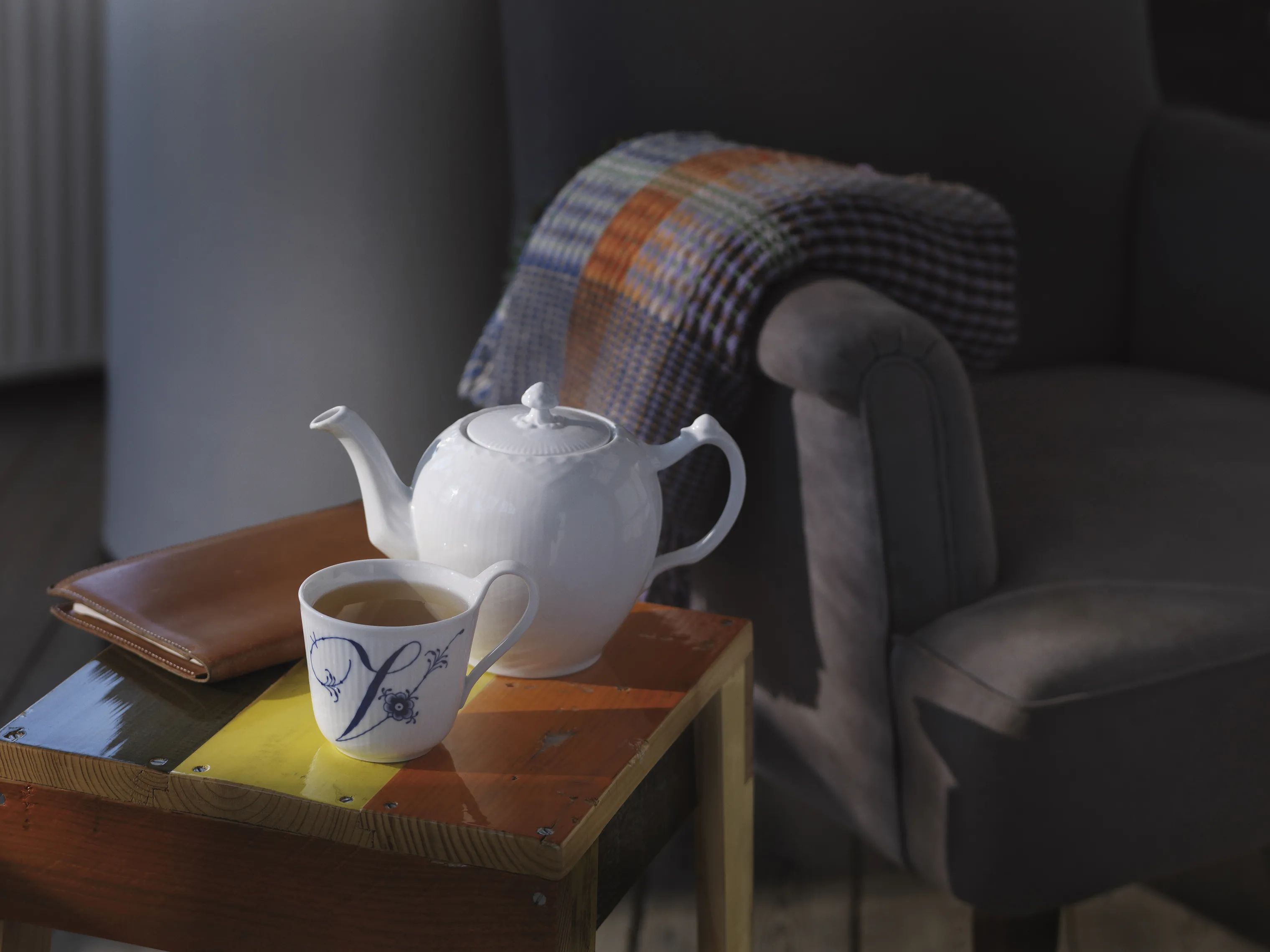 Royal Copenhagen Tekander Hvid Halvblonde Tekande i Hvid, 2