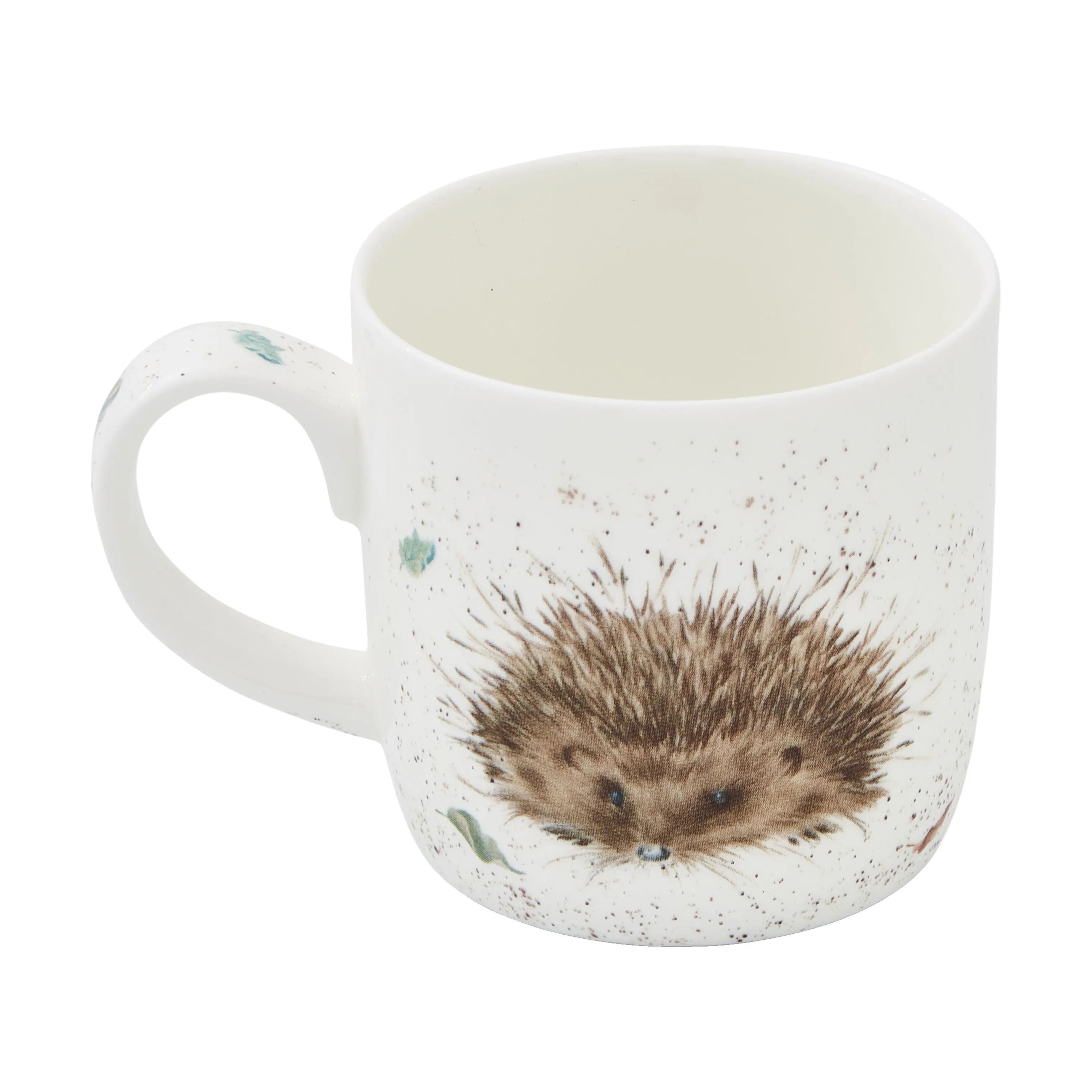 Royal Worcester Krus og kopper med hank Wrendale Krus - Awakening i Pindsvin, 3