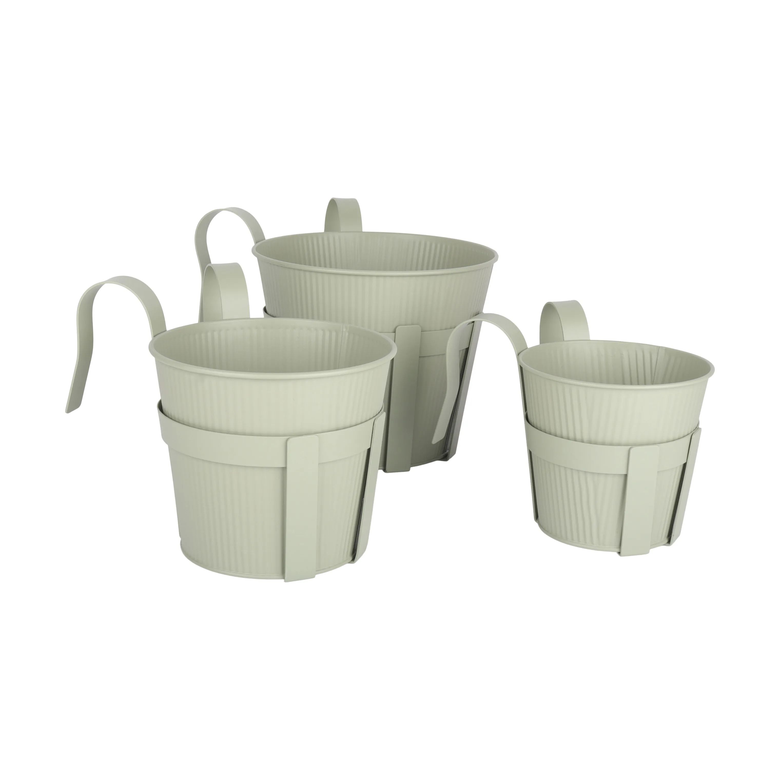 CASA Living Altankasser Altanpotte i H12 x Ø13 cm, 3
