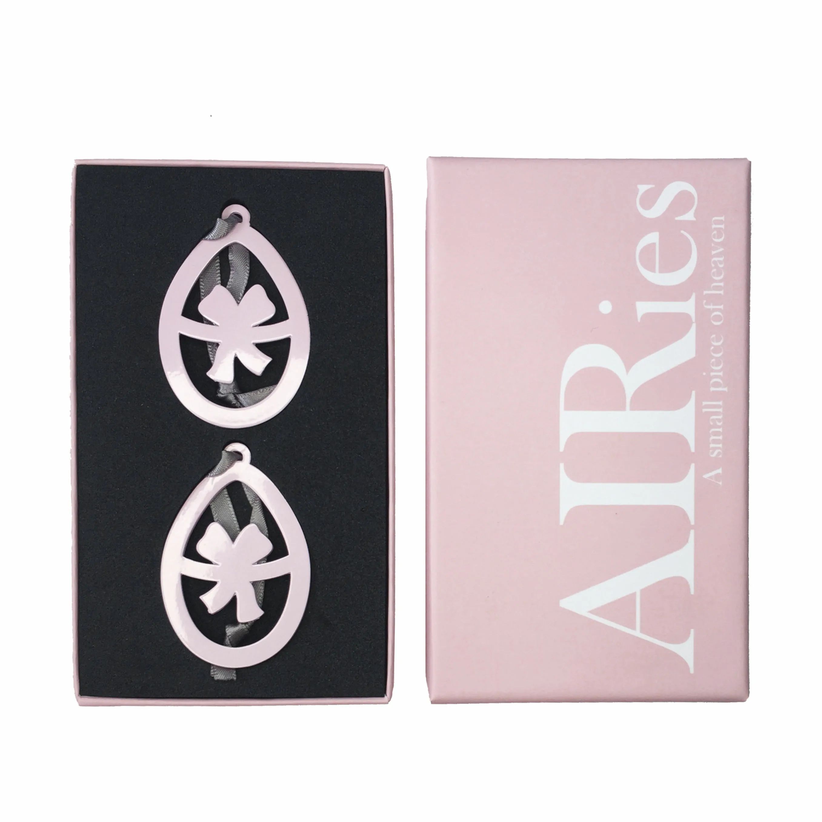 AIRies Påskeæg og ophæng AIRies Påskeophæng Sløjfe - 2 stk. i Rosa, 0,2 cm, 3