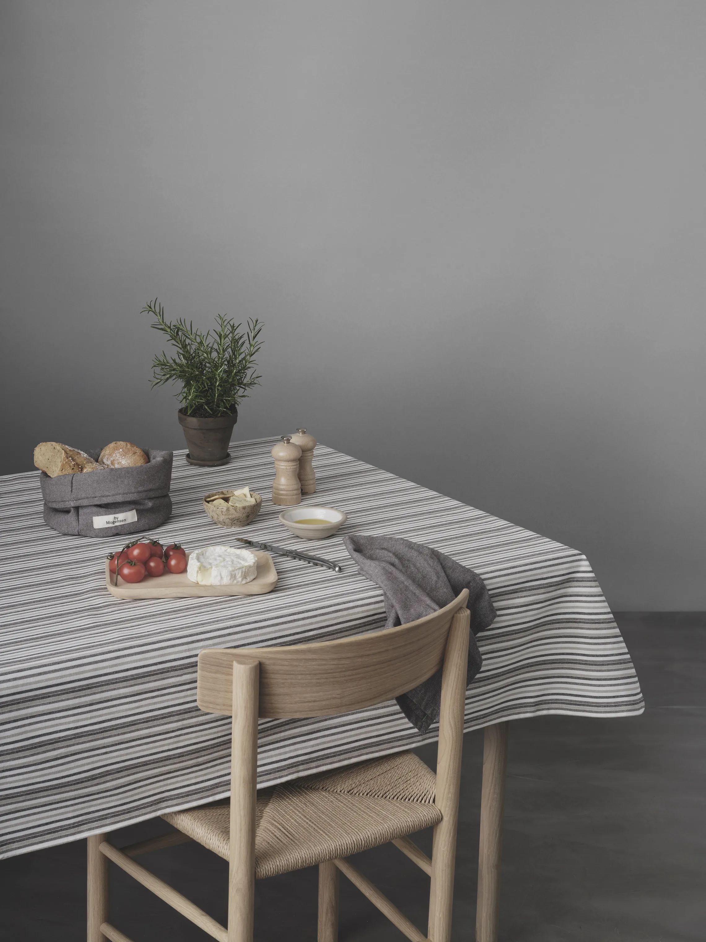 By Mogensen Duge Small Stripes Dug i Small Stripes, B140 x L140 cm, 2