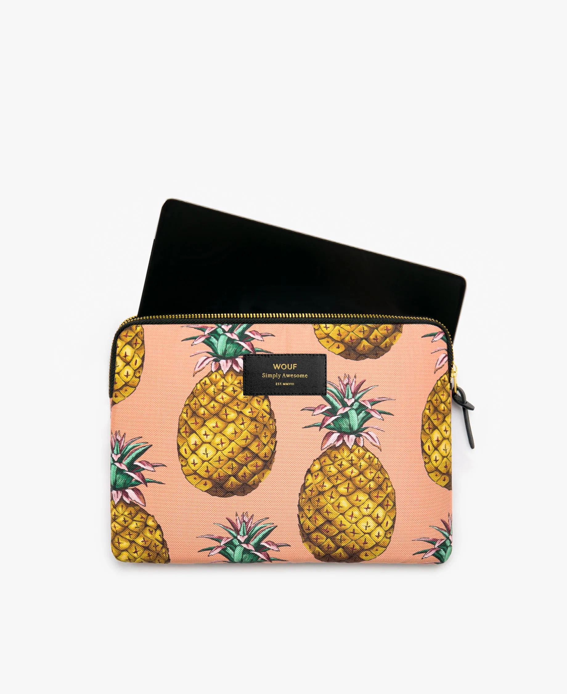 Wouf Øvrigt interiør Ananas iPad sleeve i Ananas, 2