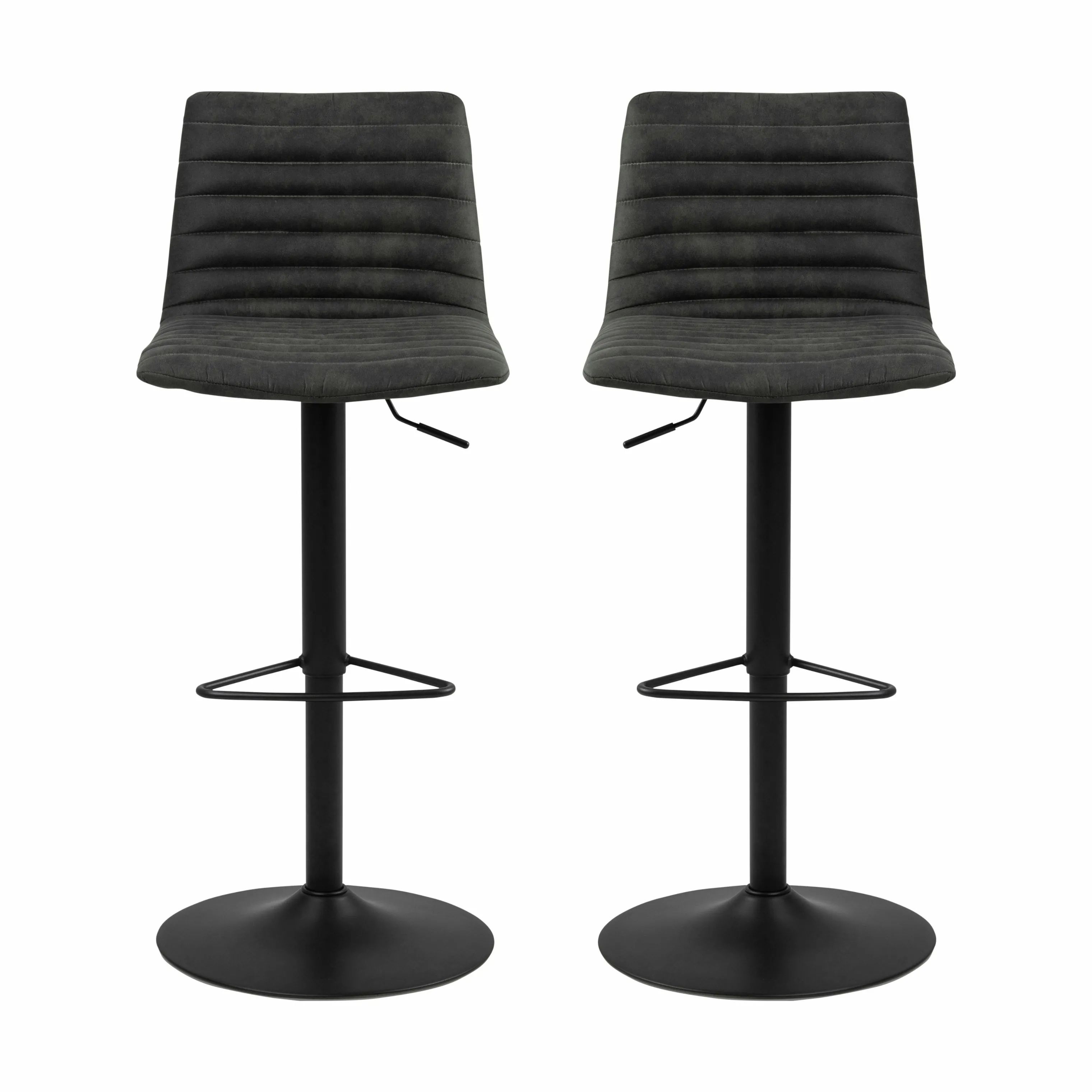 CASA Living Barstole Kimmy Barstol - 2 stk. i antracit, 1