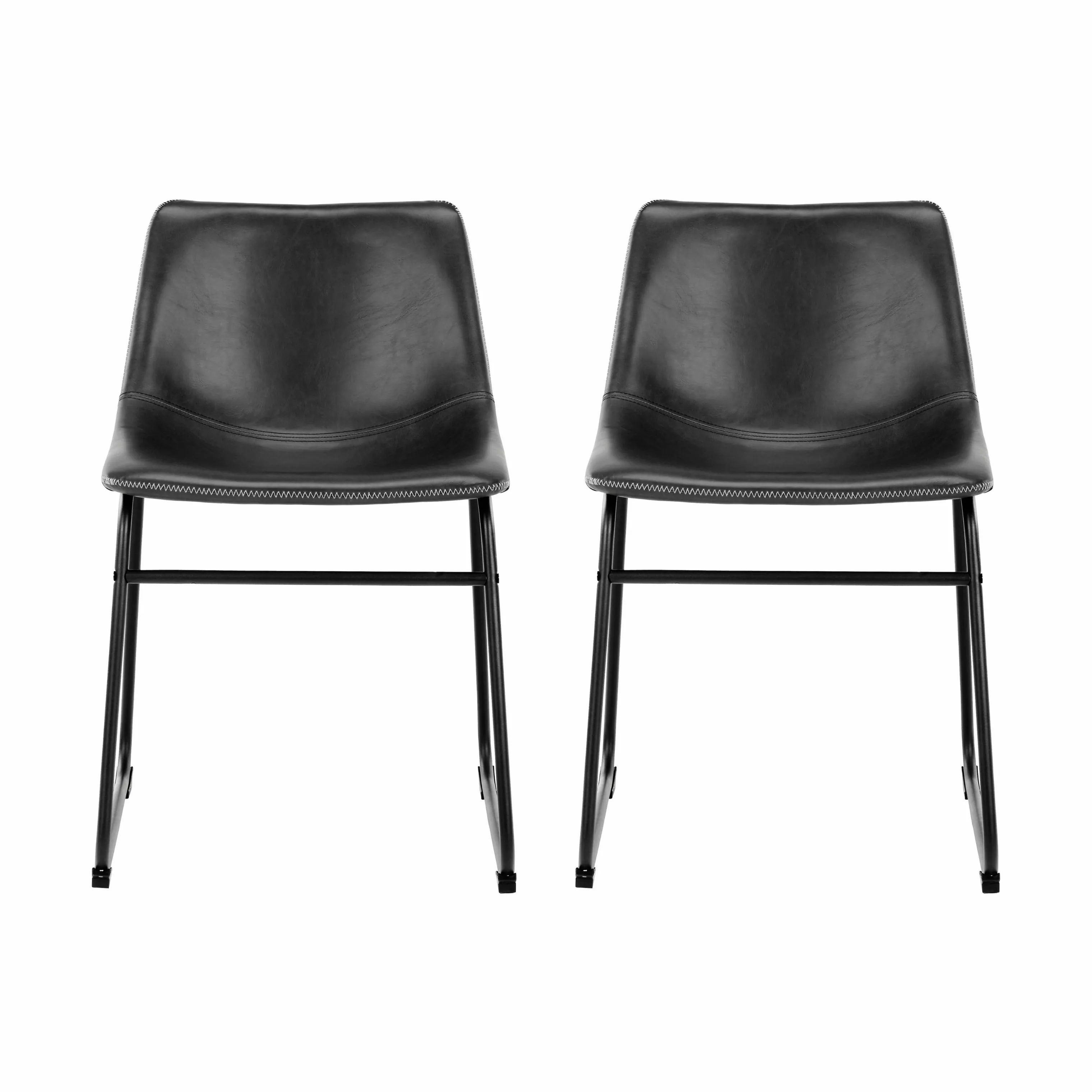 CASA Living Spisebordsstole Oregon Spisebordsstol - 2 stk. i Sort, 1