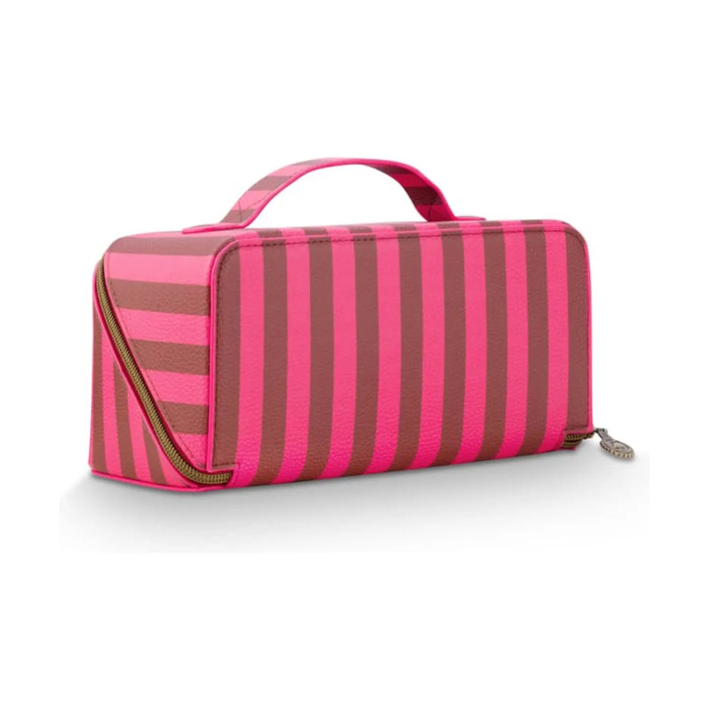PIP Studio Øvrigt interiør Cyrille Kosmetiktaske i pink stripe, 4