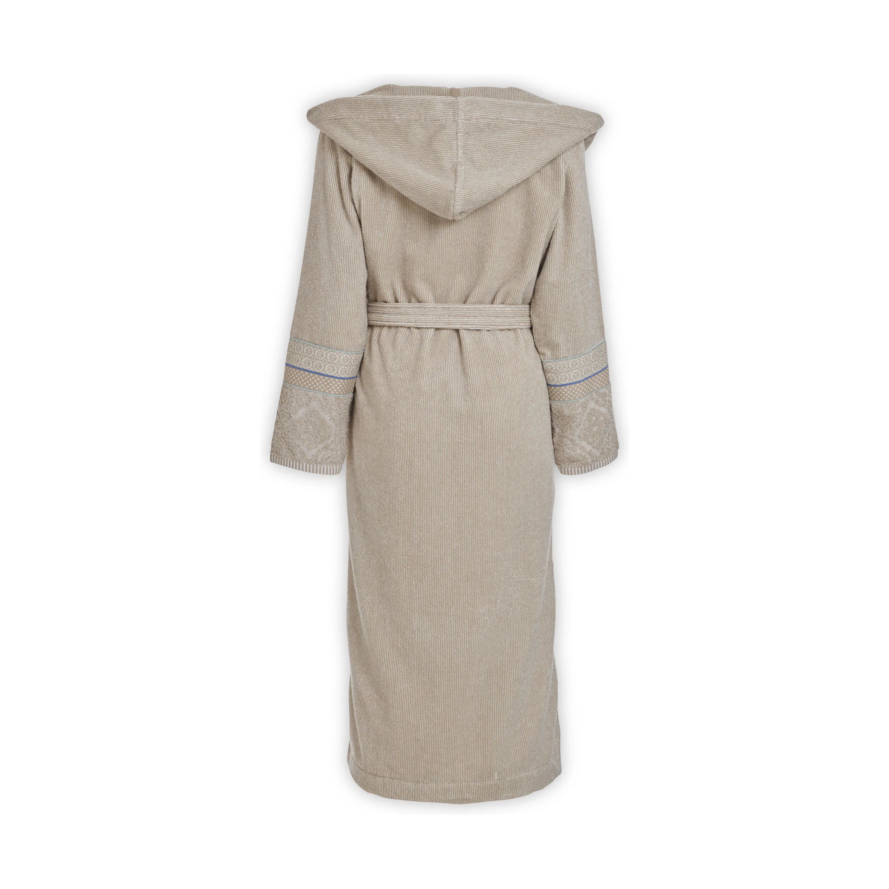 PIP Studio Morgenkåber Soft Zellige Badekåbe i Khaki , XS, 4