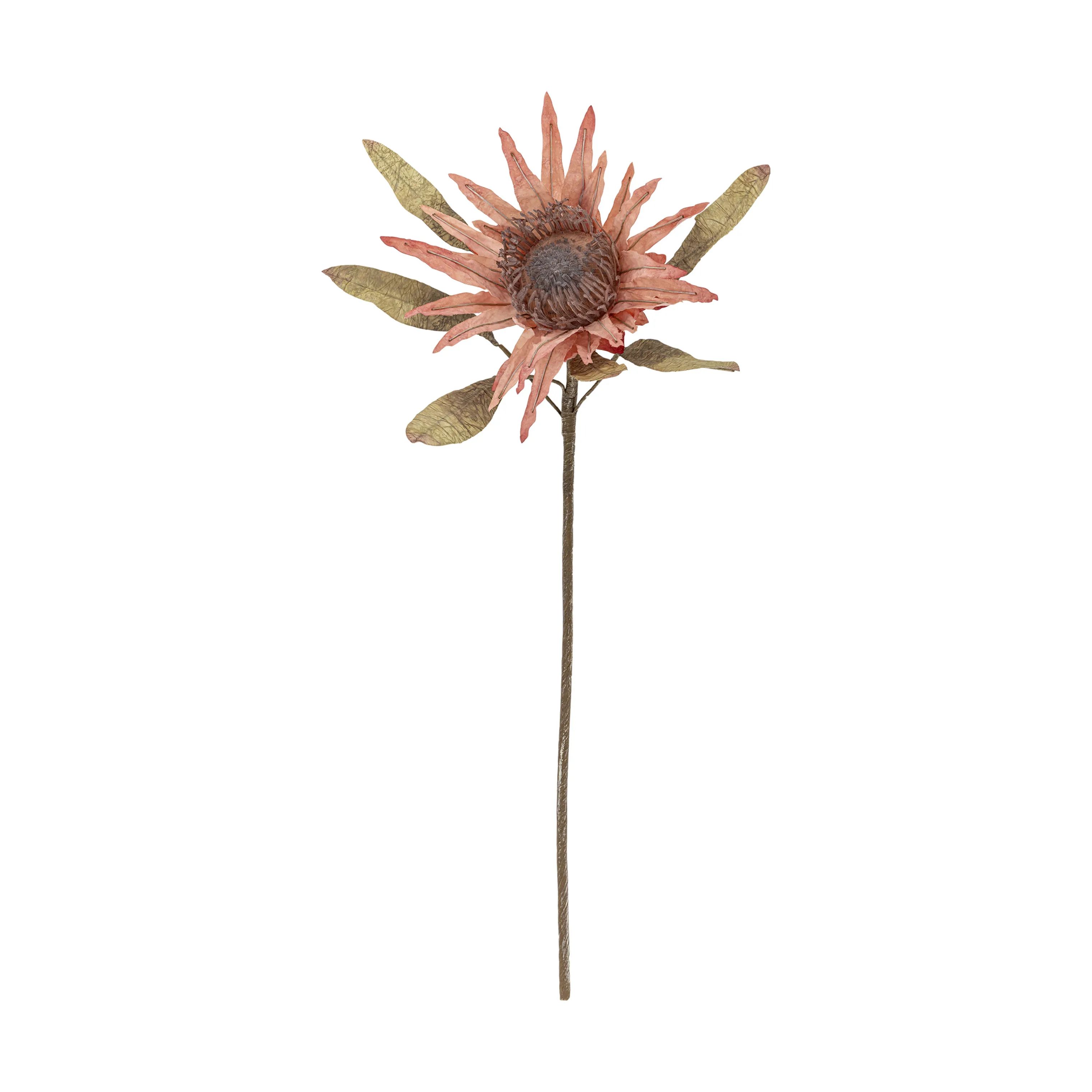 Bloomingville Kunstige blomster Kunstig blomst - Protea stilk i Lyserød, 1