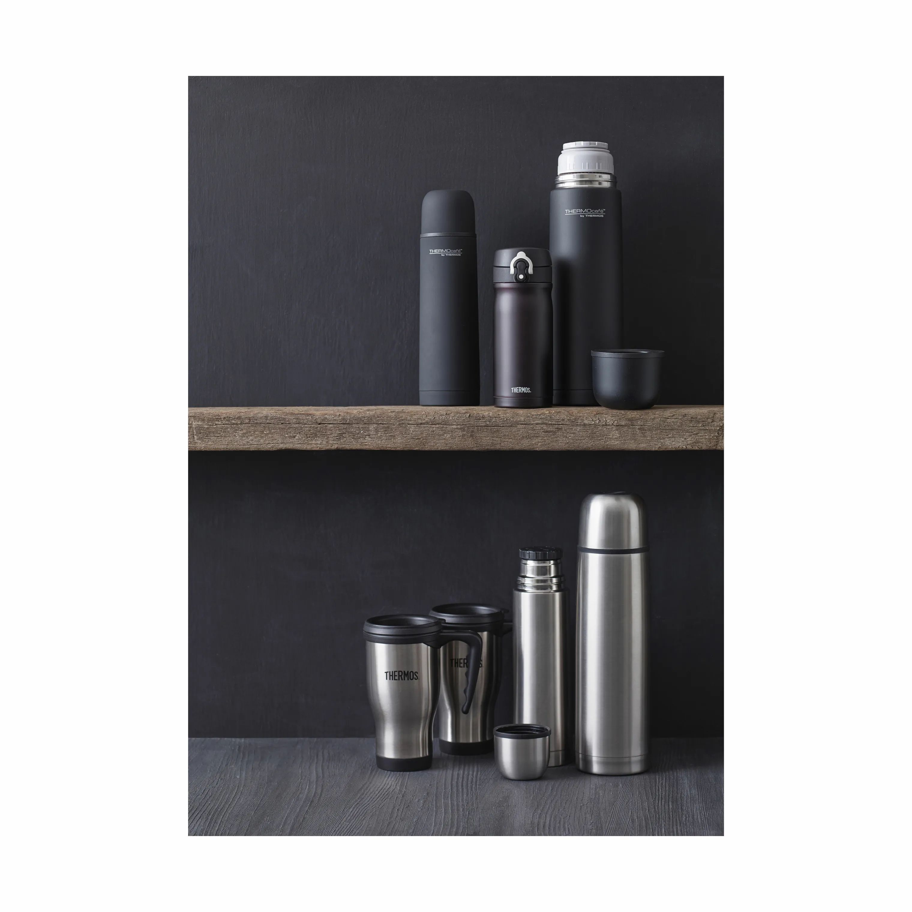 Thermos Termoflasker Termoflaske i Stål, 50 cl, 3