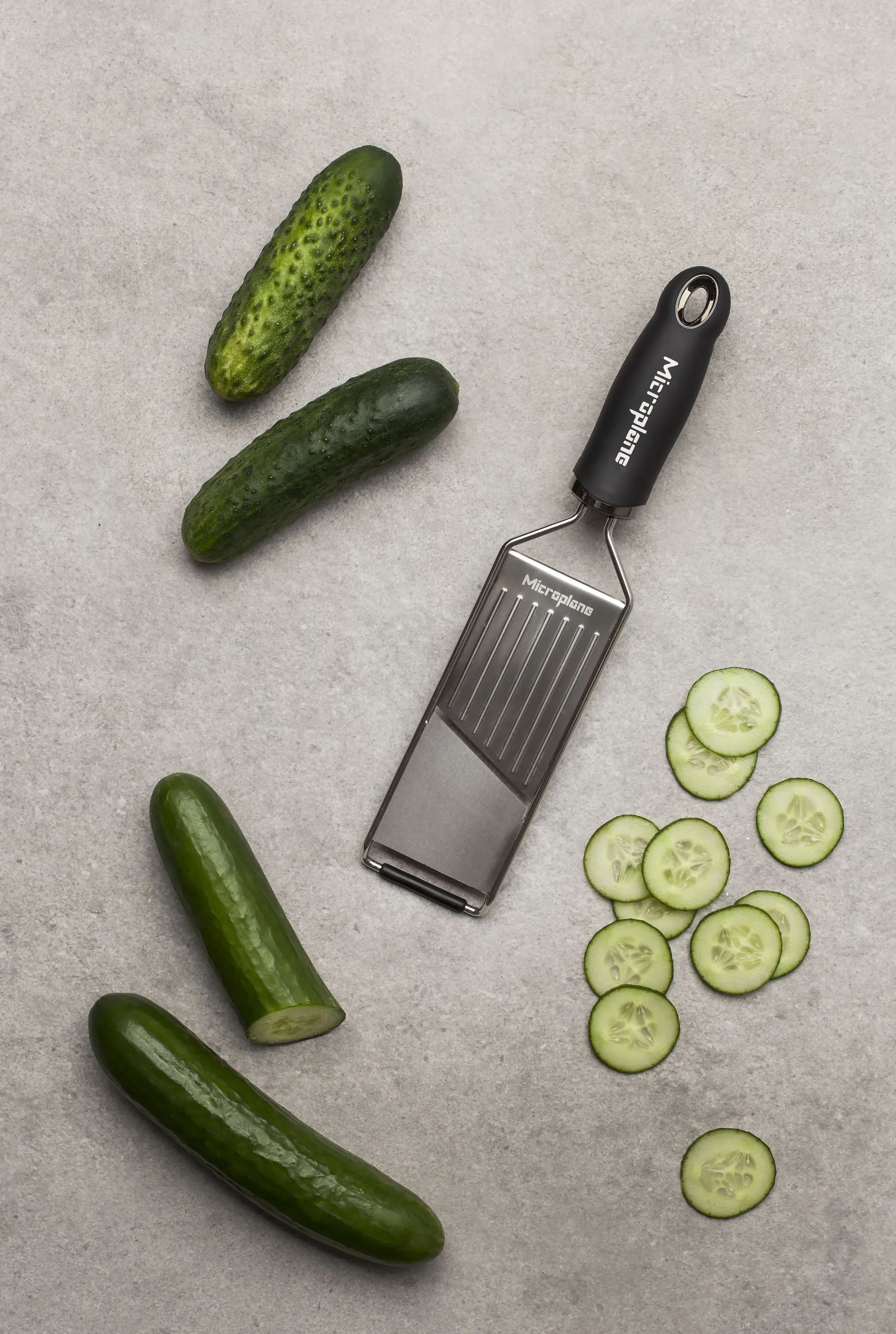 Microplane Mandolinjern Gourmet Slicer Mandolinjern i Stål/Sort, 4