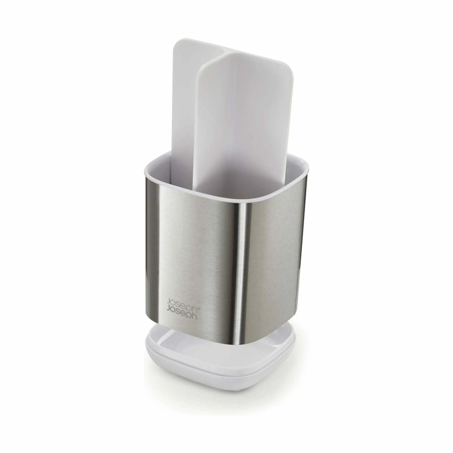 Joseph Joseph Tandbørsteholdere EasyStore Tandbørsteholder i Sølvfarvet, 9,5 cm, 3