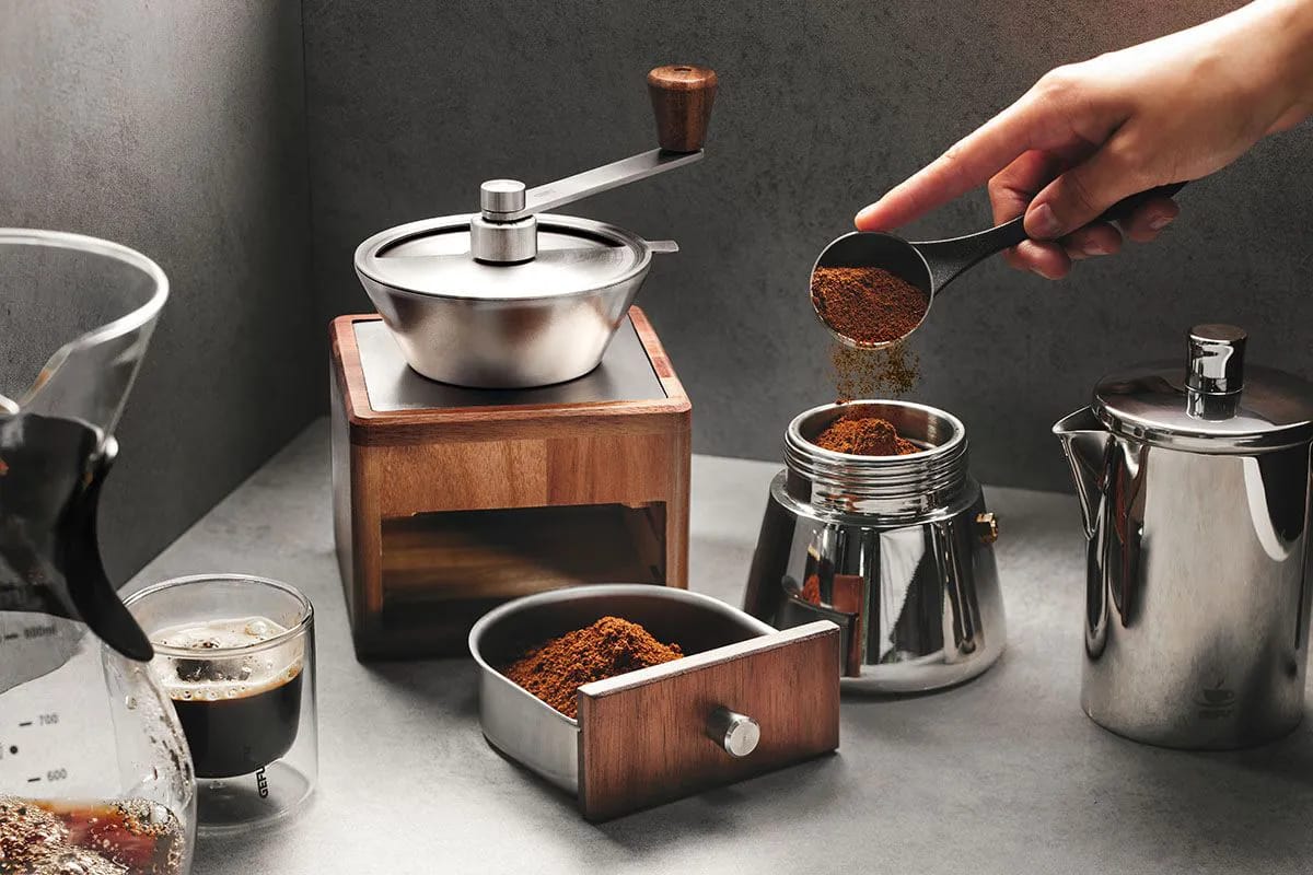 Gefu Kaffekværne Kaffekværn i Brun / Sølv, 2
