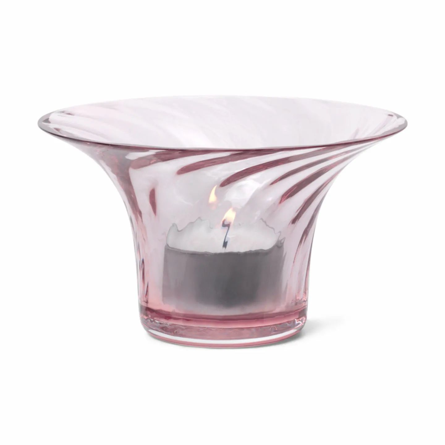 Rosendahl Fyrfadsstage Filigran Optic Jubilæums Fyrfadsstage i Blush, 3