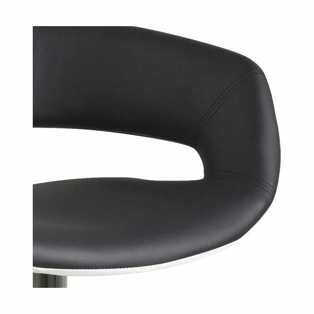CASA Living Barstole Grace Barstol - 2 stk. i Sort/krom, 5