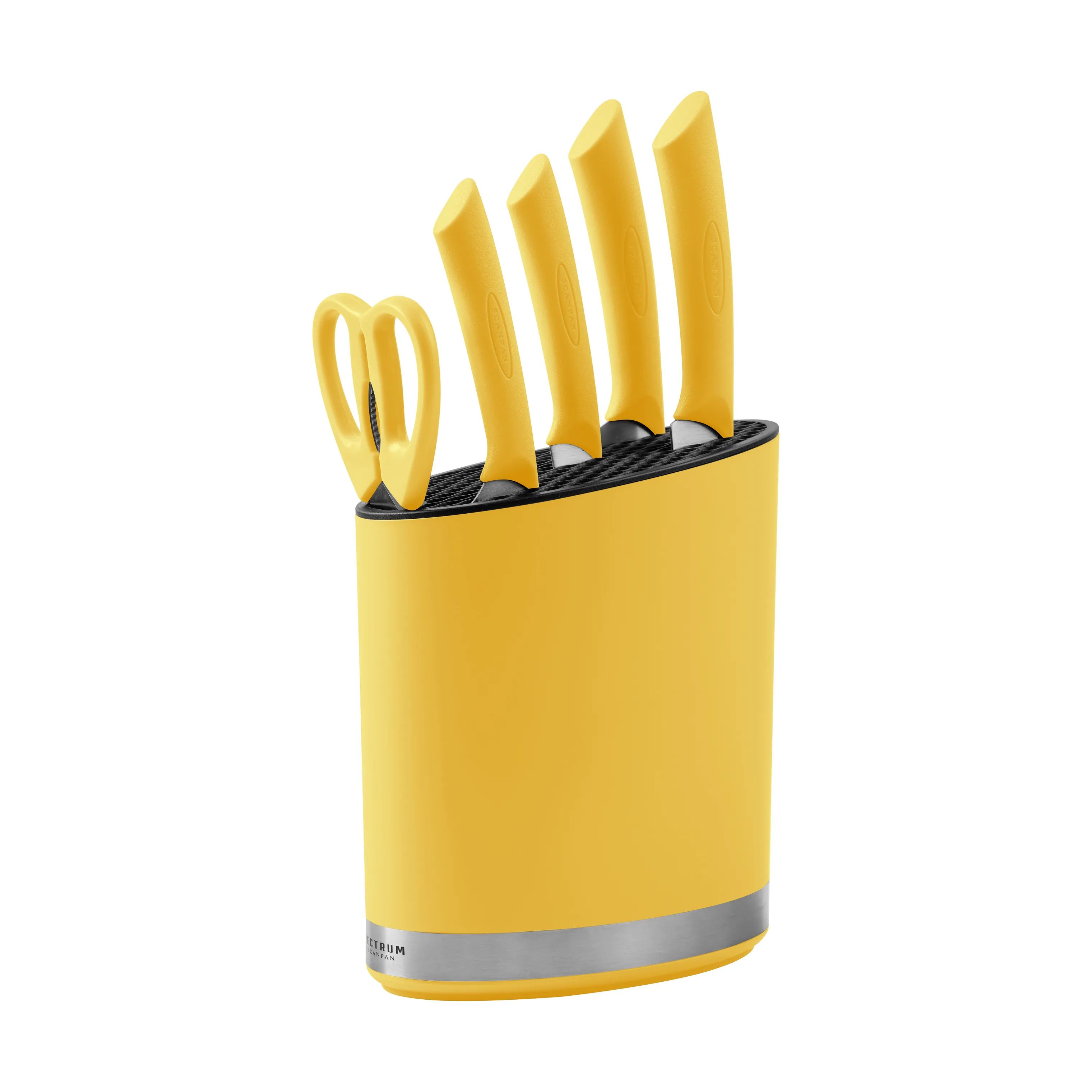 Scanpan Knivblokke Spectrum Knivblok i Gul, 2
