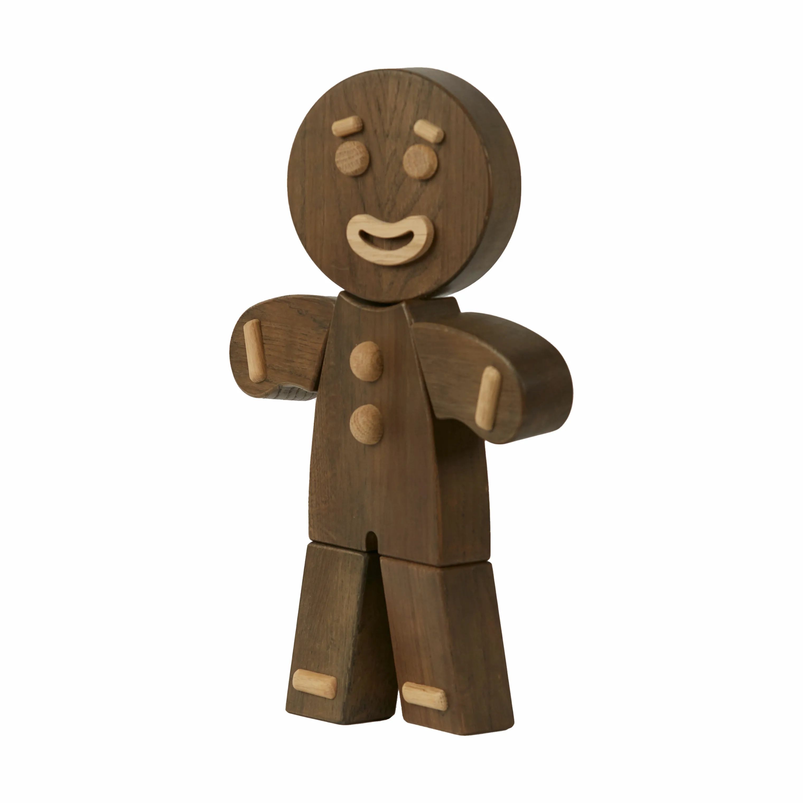 BOYHOOD Øvrige figurer Gingerbread Man i Røget Eg, 30 cm, 3