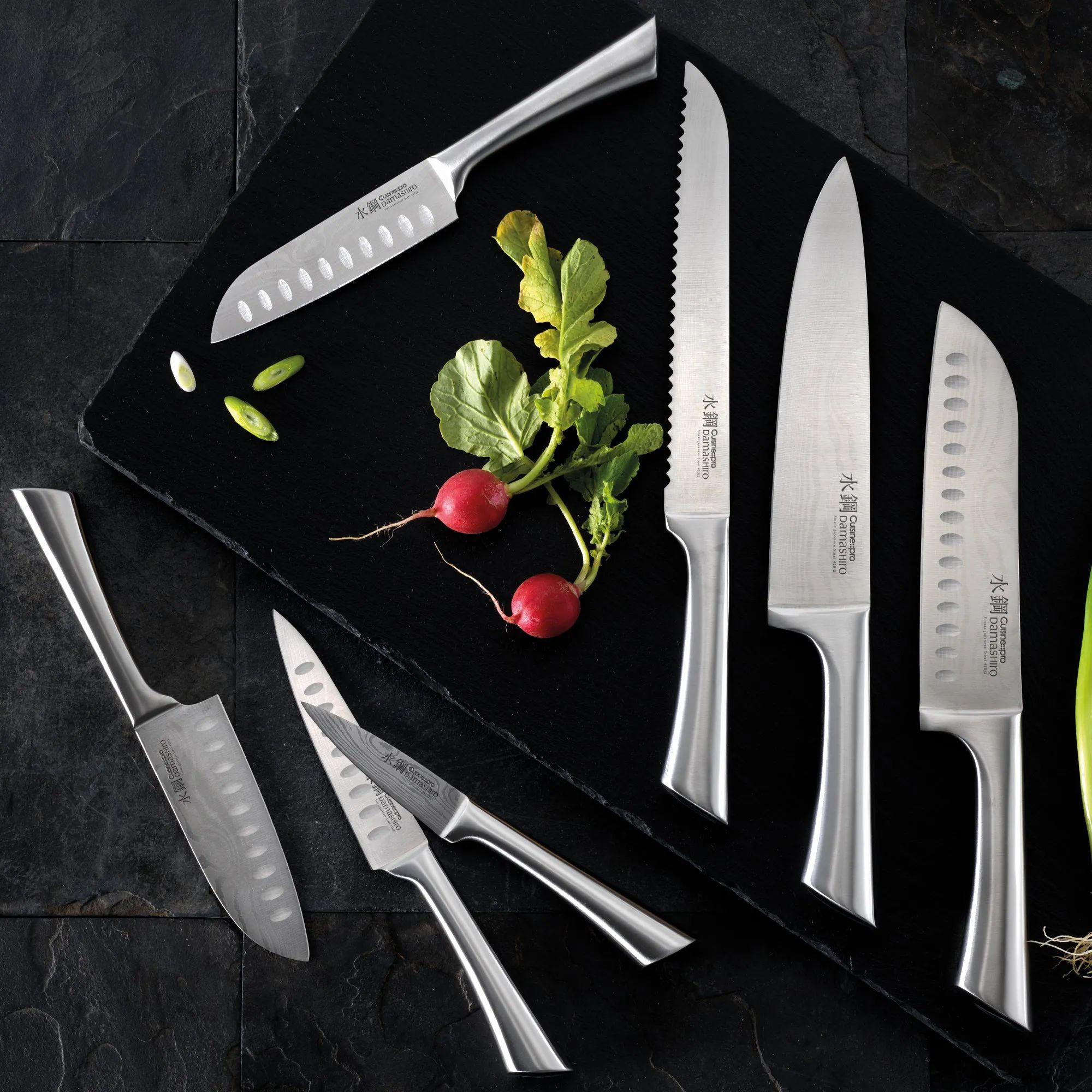 THE CUSTOM CHEF™ Forskærerknive og sæt Cuisine::pro®
Damashiro® Cuisine::pro Damashiro® Forskærerkniv i Sølvfarvet, 2