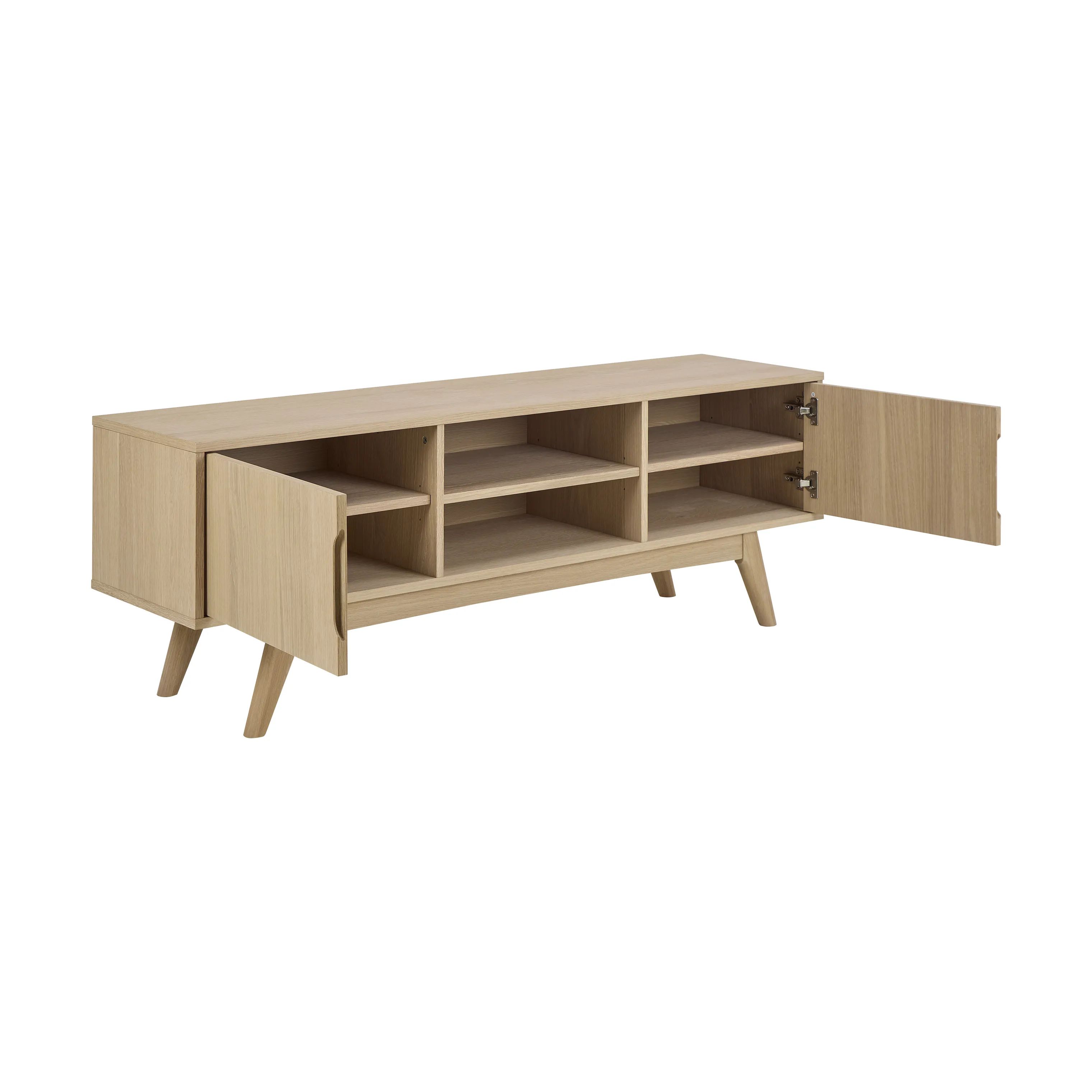 CASA Living TV-borde Marte TV-bord i Hvid, 7