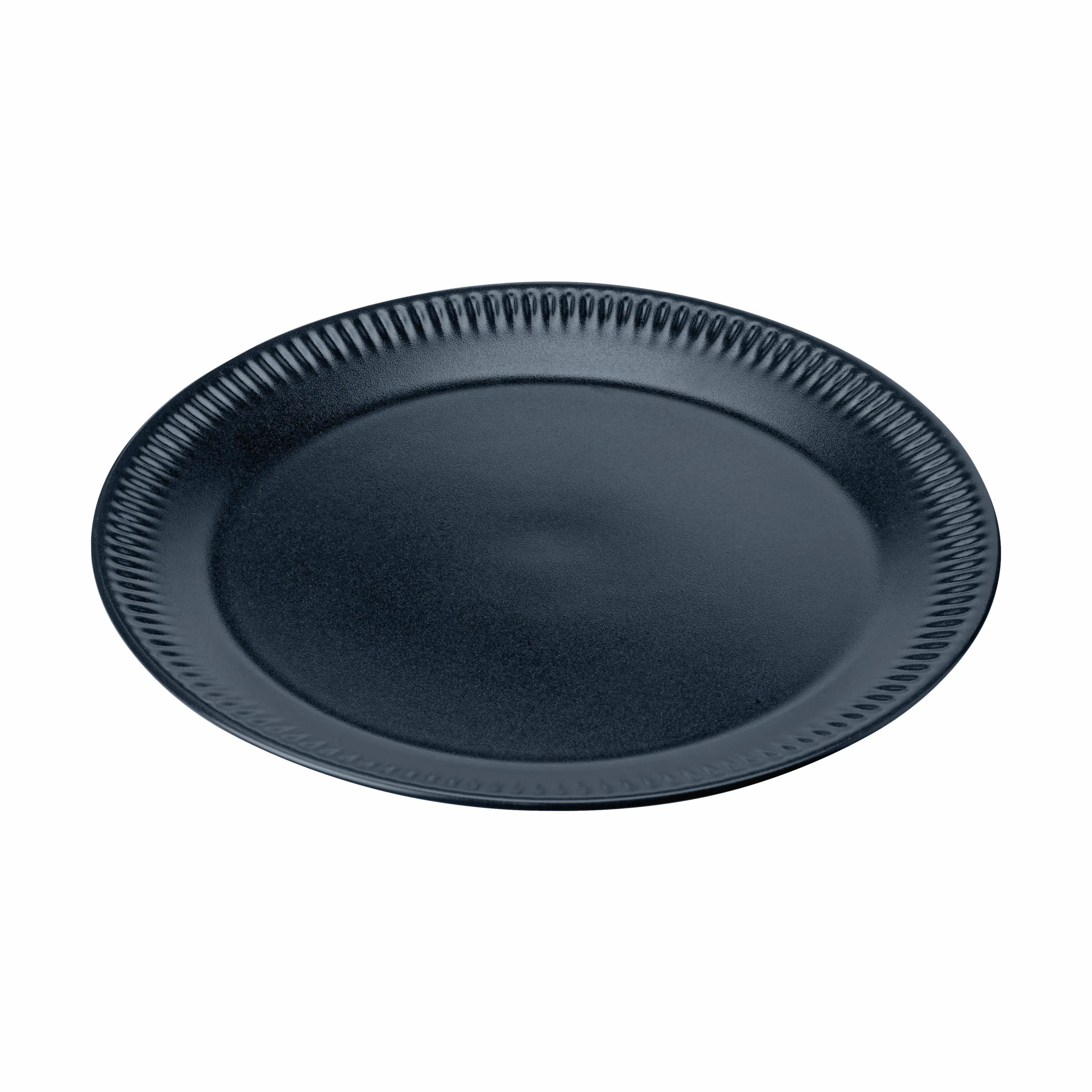 Knabstrup Keramik Frokosttallerkener Frokosttallerken i Blå, 22 cm, 1