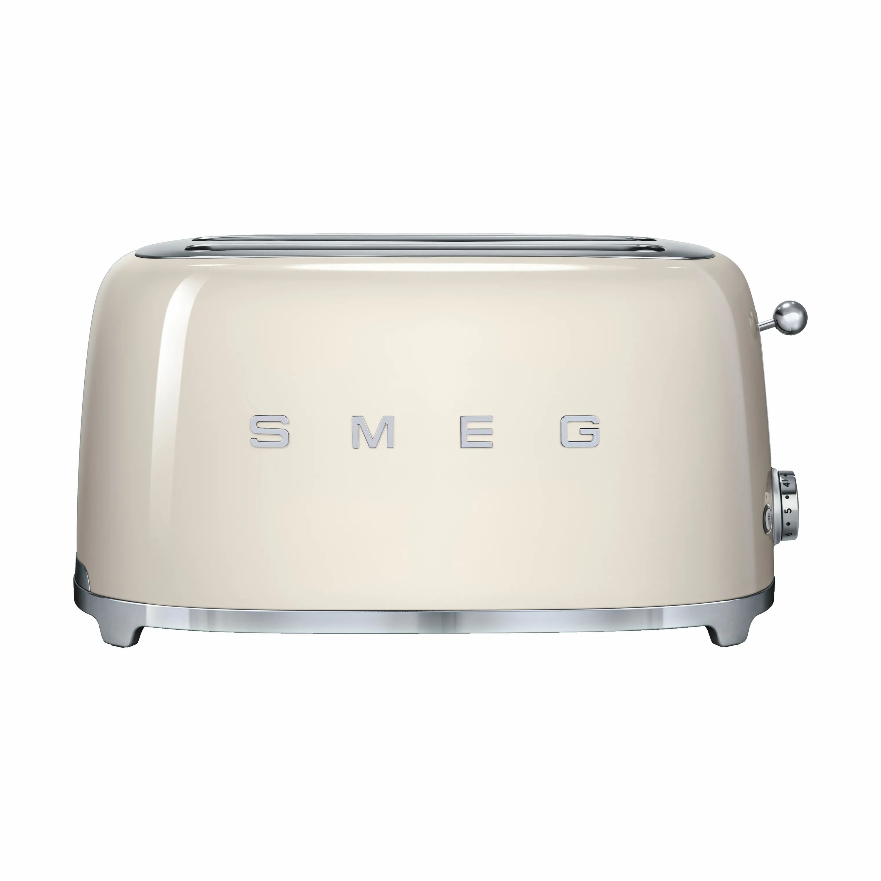 Smeg Brødristere 50's Style Brødrister TSF02CREU i Creme, 39,4 cm, 1
