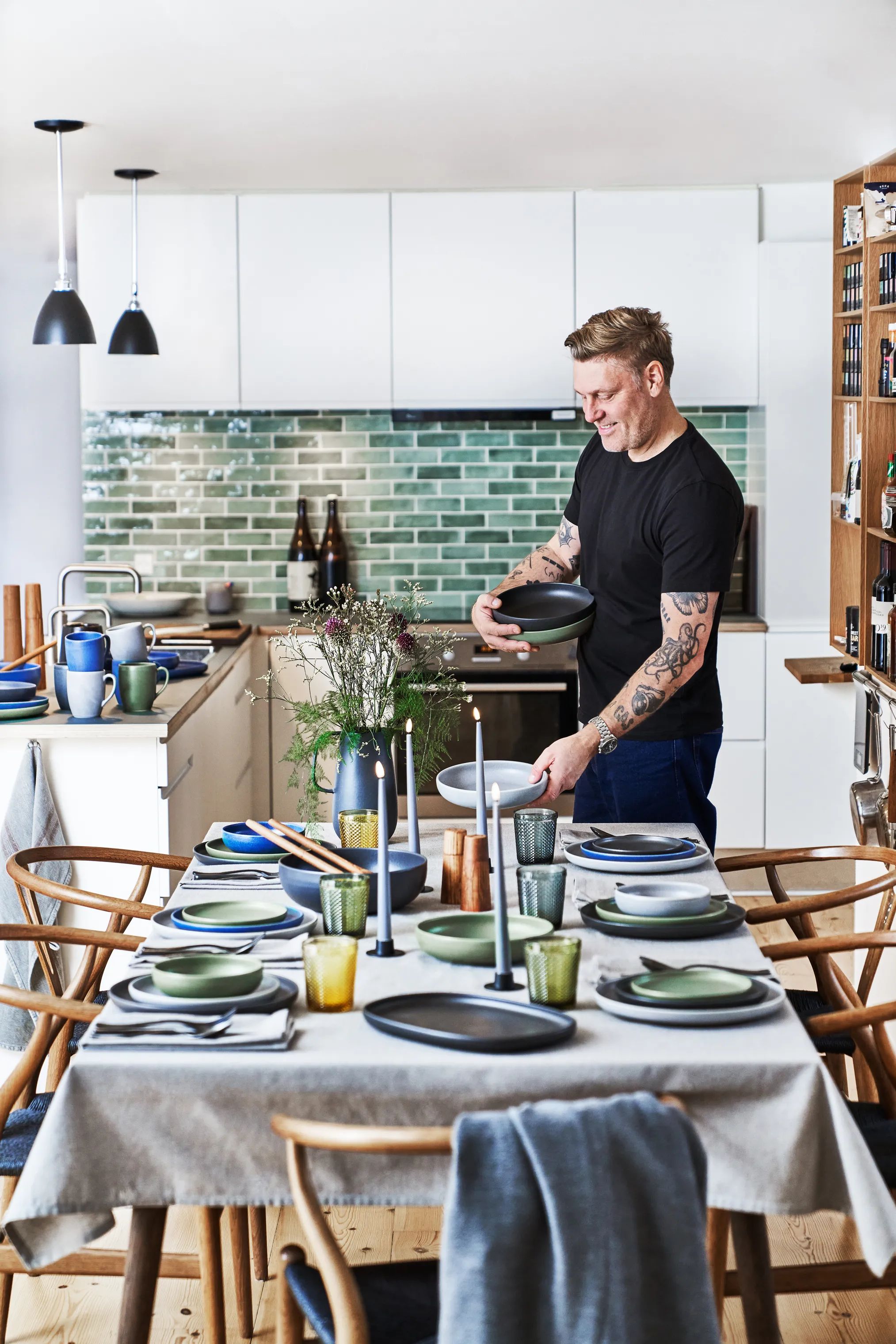 Timm Vladimir Kitchen Skåle Stentøj Skål i sort, 2