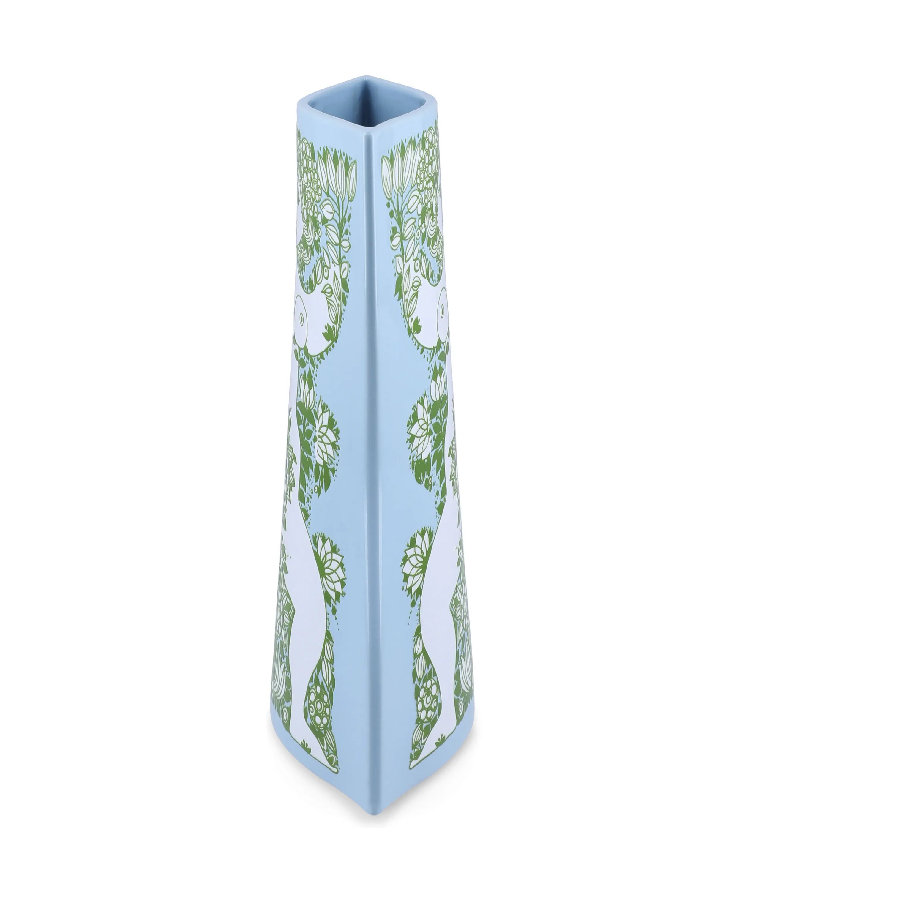 Bjørn Wiinblad Vaser Nina Vase i Lys blå/Grøn, 6