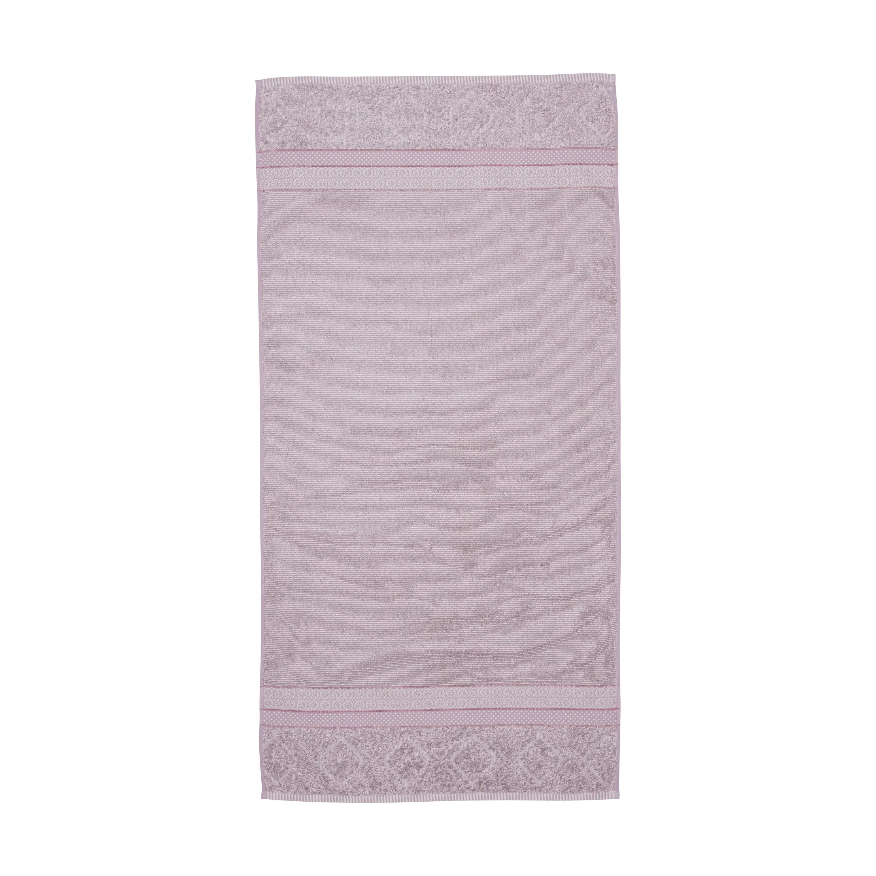 PIP Studio Håndklæder Soft Zellige Håndklæde i Lilac, B70 x L140 cm, 1