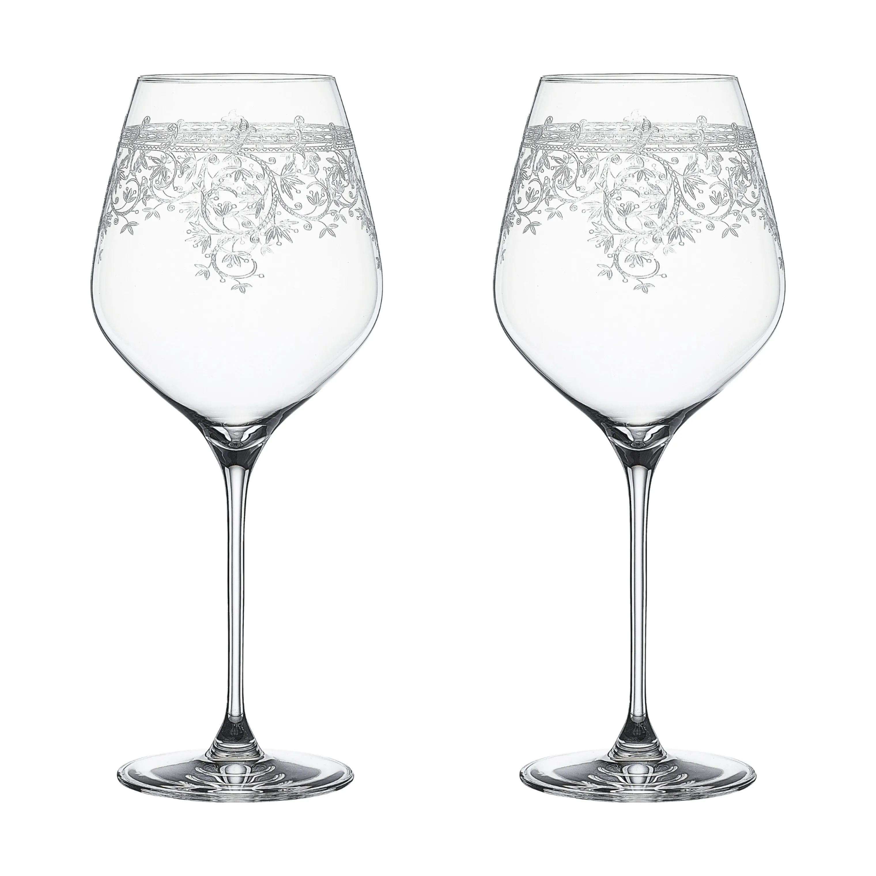 Spiegelau Rødvinsglas Arabesque Bourgogneglas - 2 stk. i KLAR, 1
