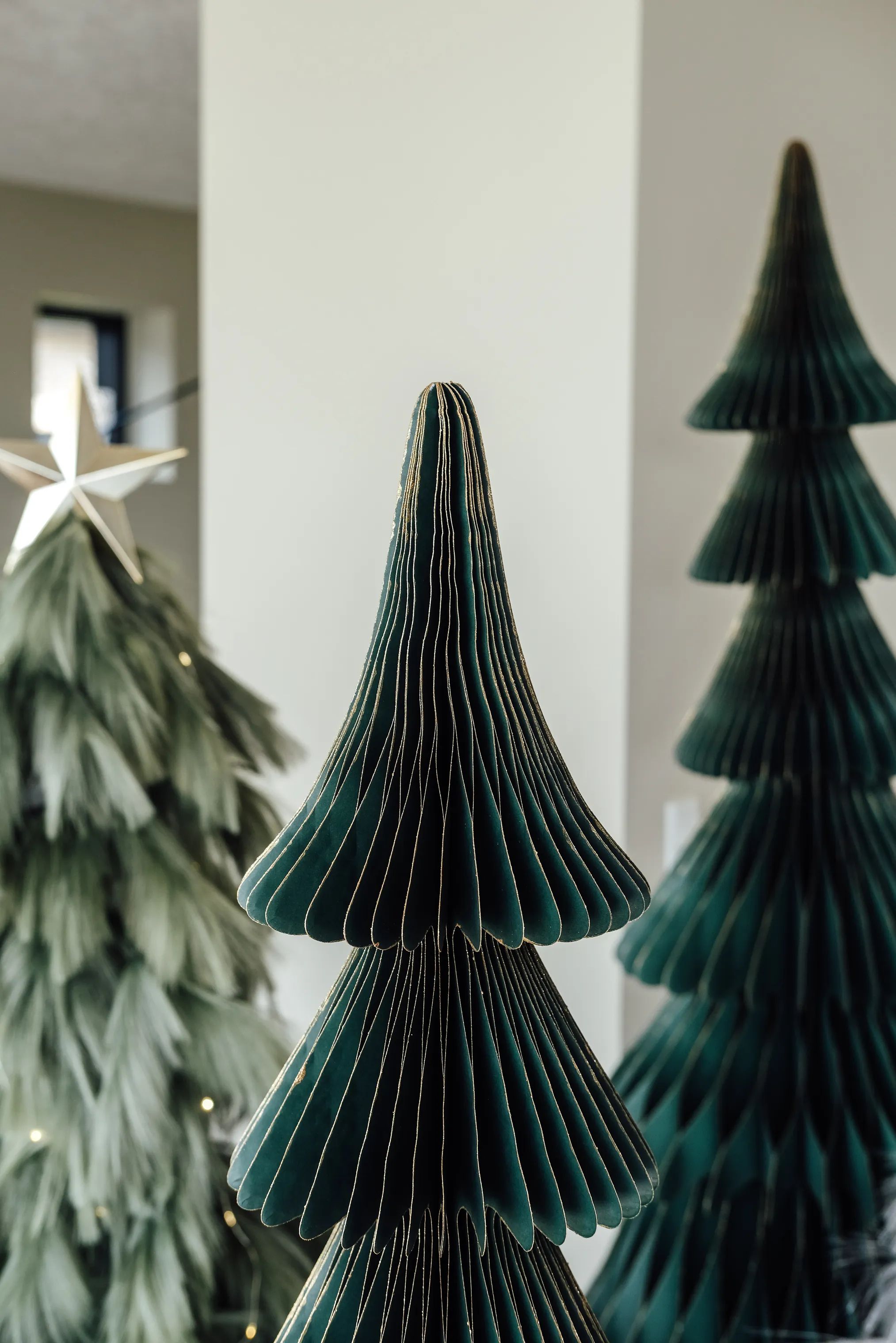 Casa Christmas Juletræer Pampas Juletræ i Grøn, H155 x Ø95 cm, 4